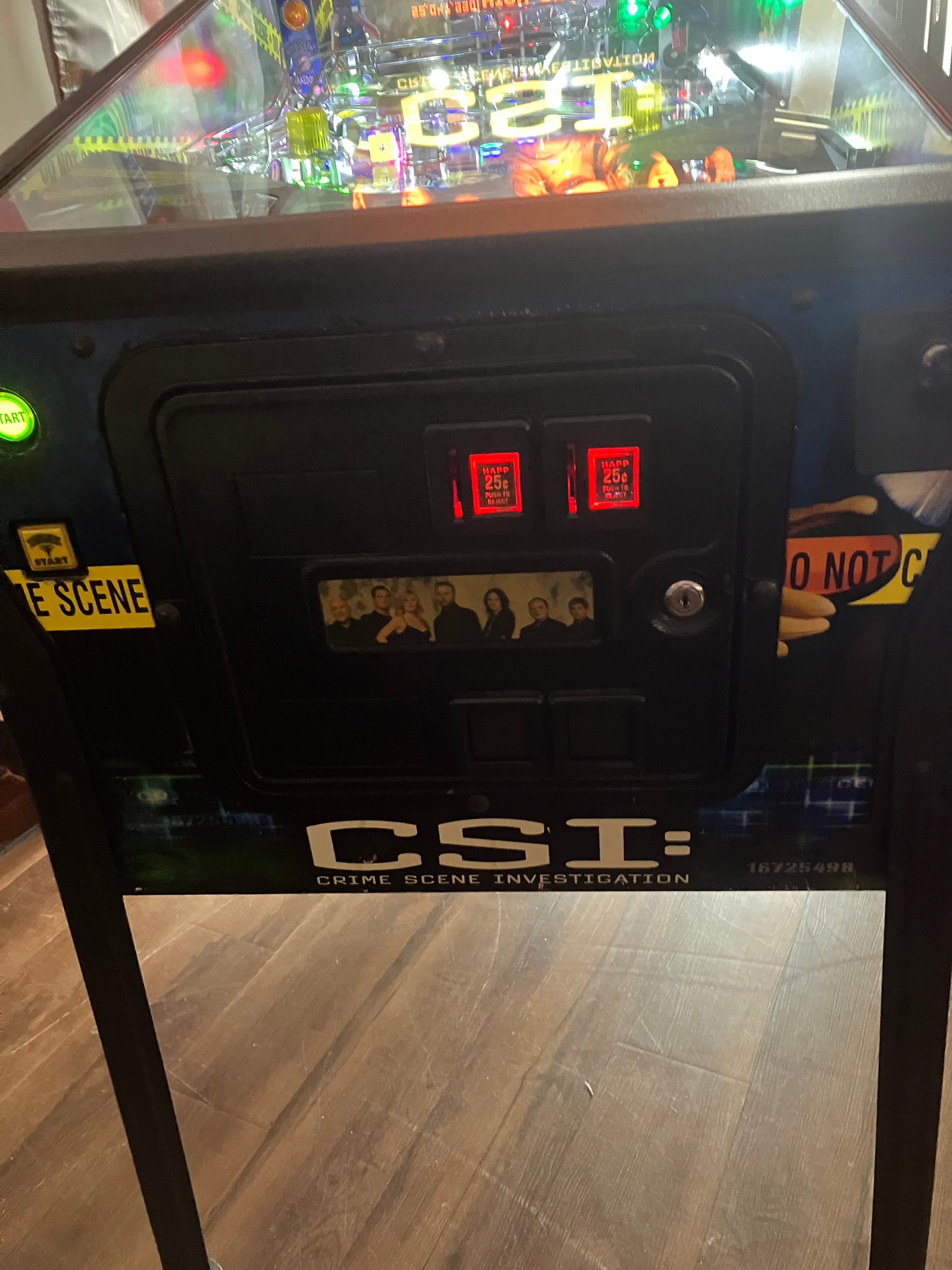 Stern Pinball CSI: Crime Scene Investigation Pinball Machine