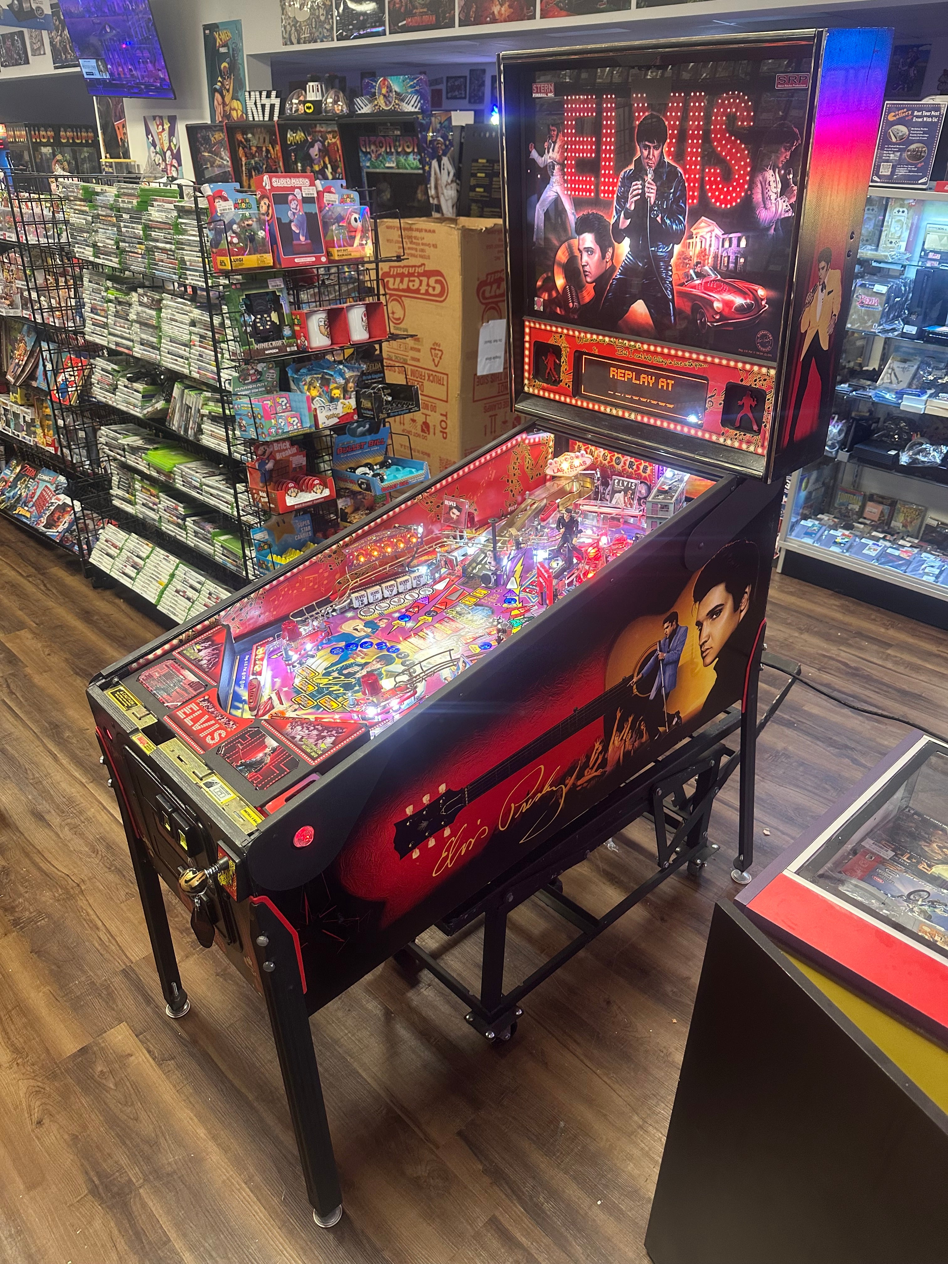 Stern Pinball LOADED Elvis Pinball Machine