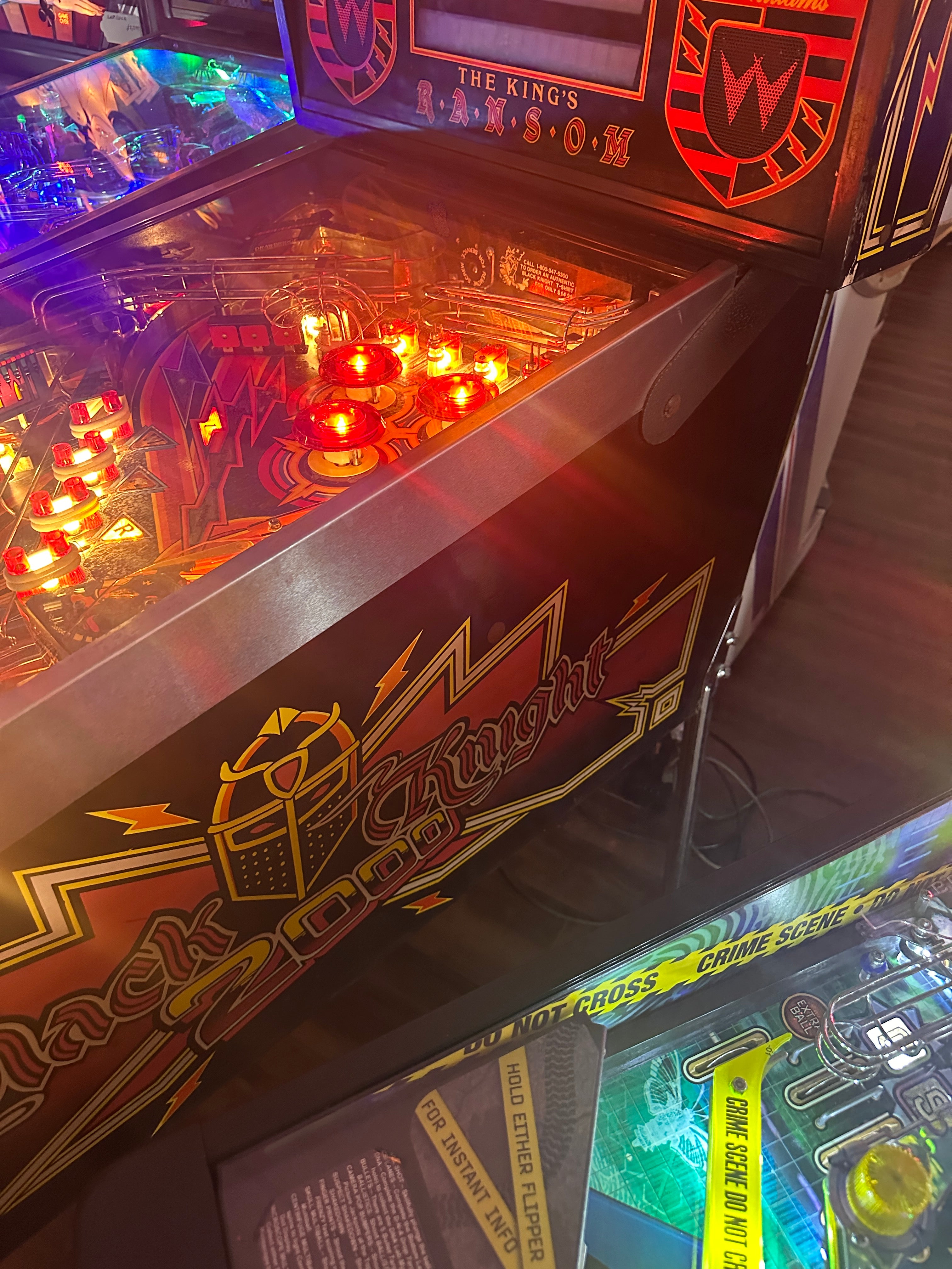 Williams Black Knight 2000 Pinball Machine