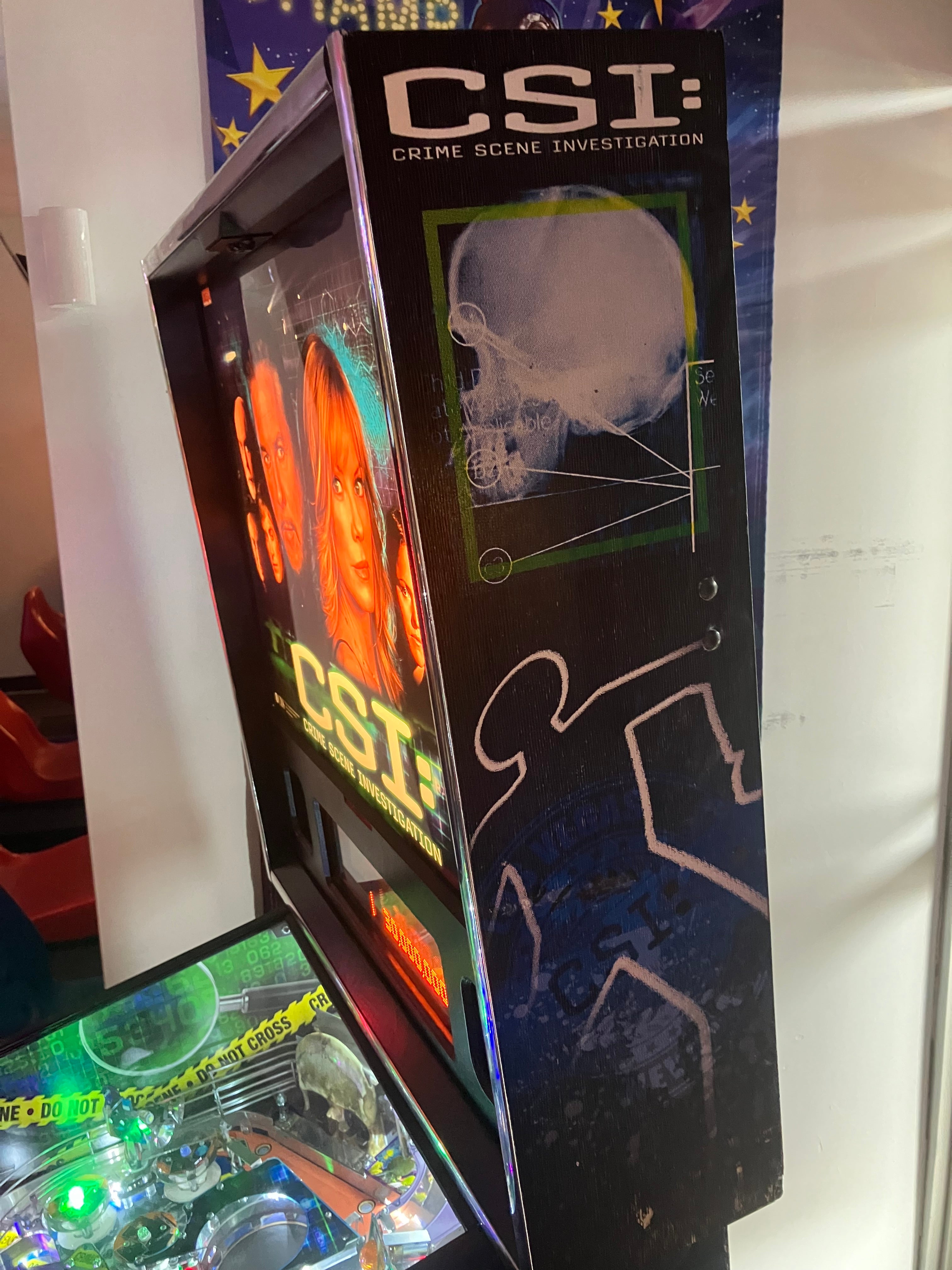 Stern Pinball CSI: Crime Scene Investigation Pinball Machine