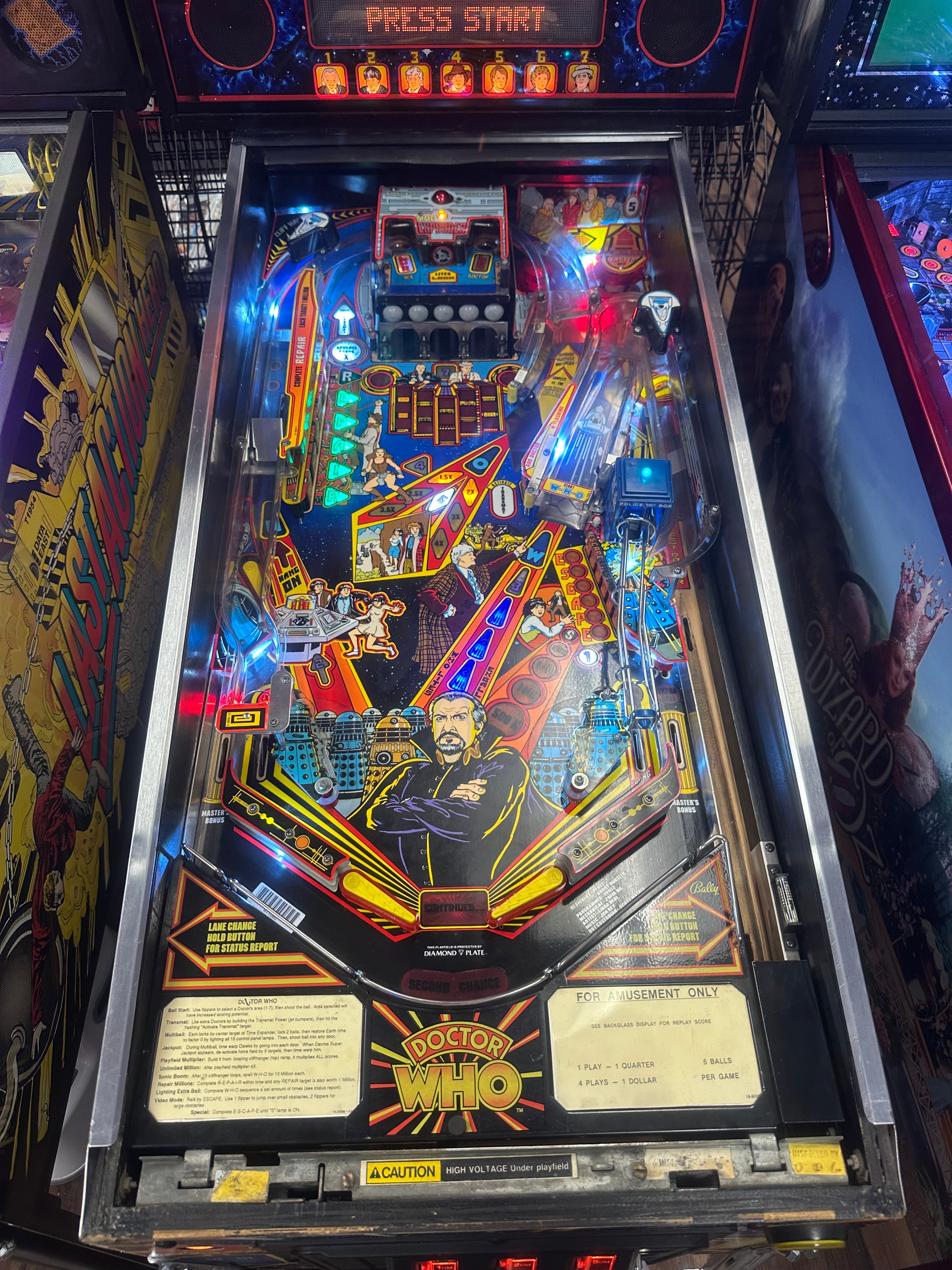 Bally Doctor Who Pinball Machine