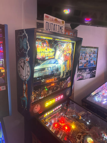 Image of Data East LOADED Back to the Future Pinball Machine