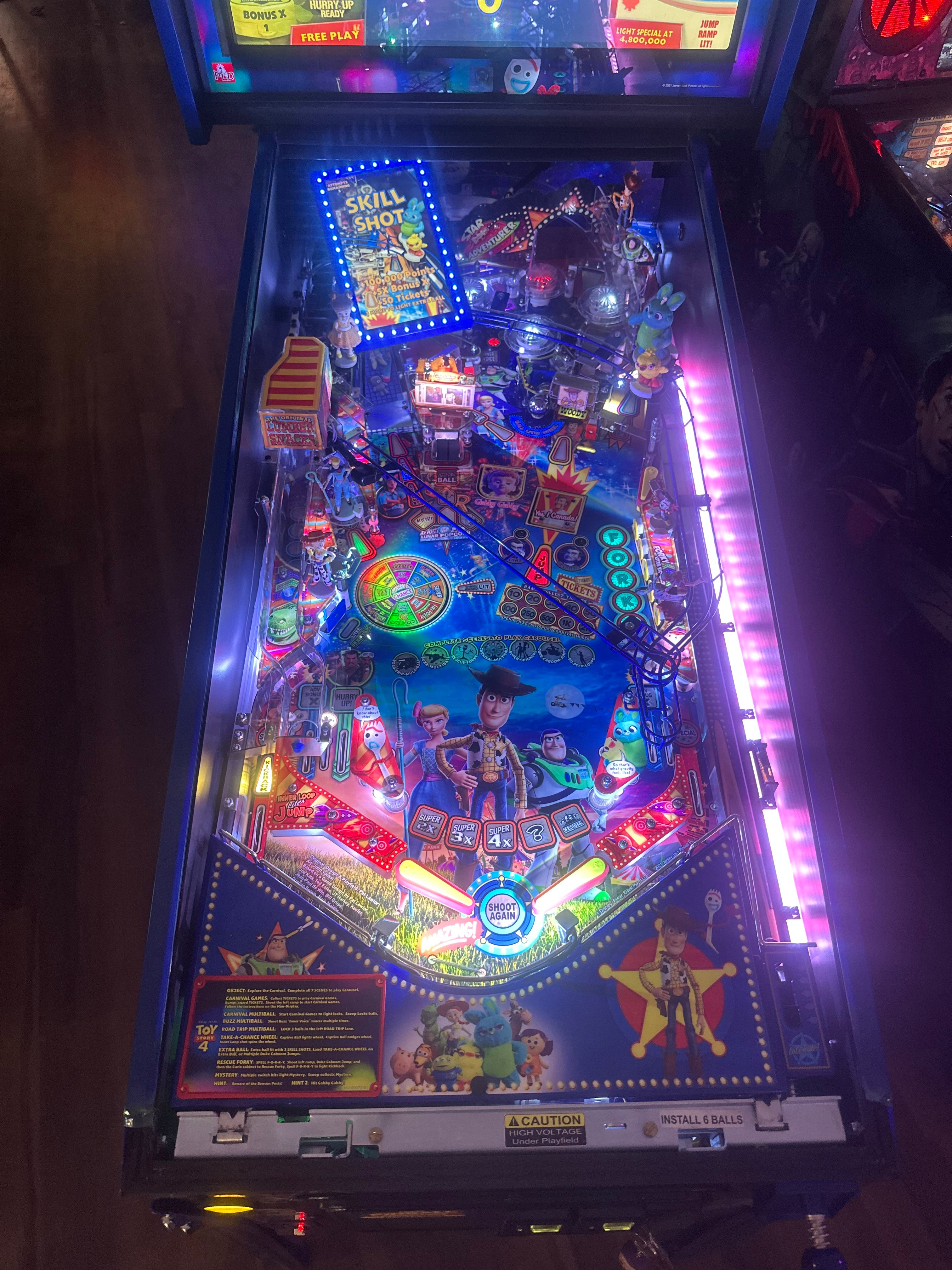 Jersey Jack Pinball Toy Story Limited Edition Pinball Machine
