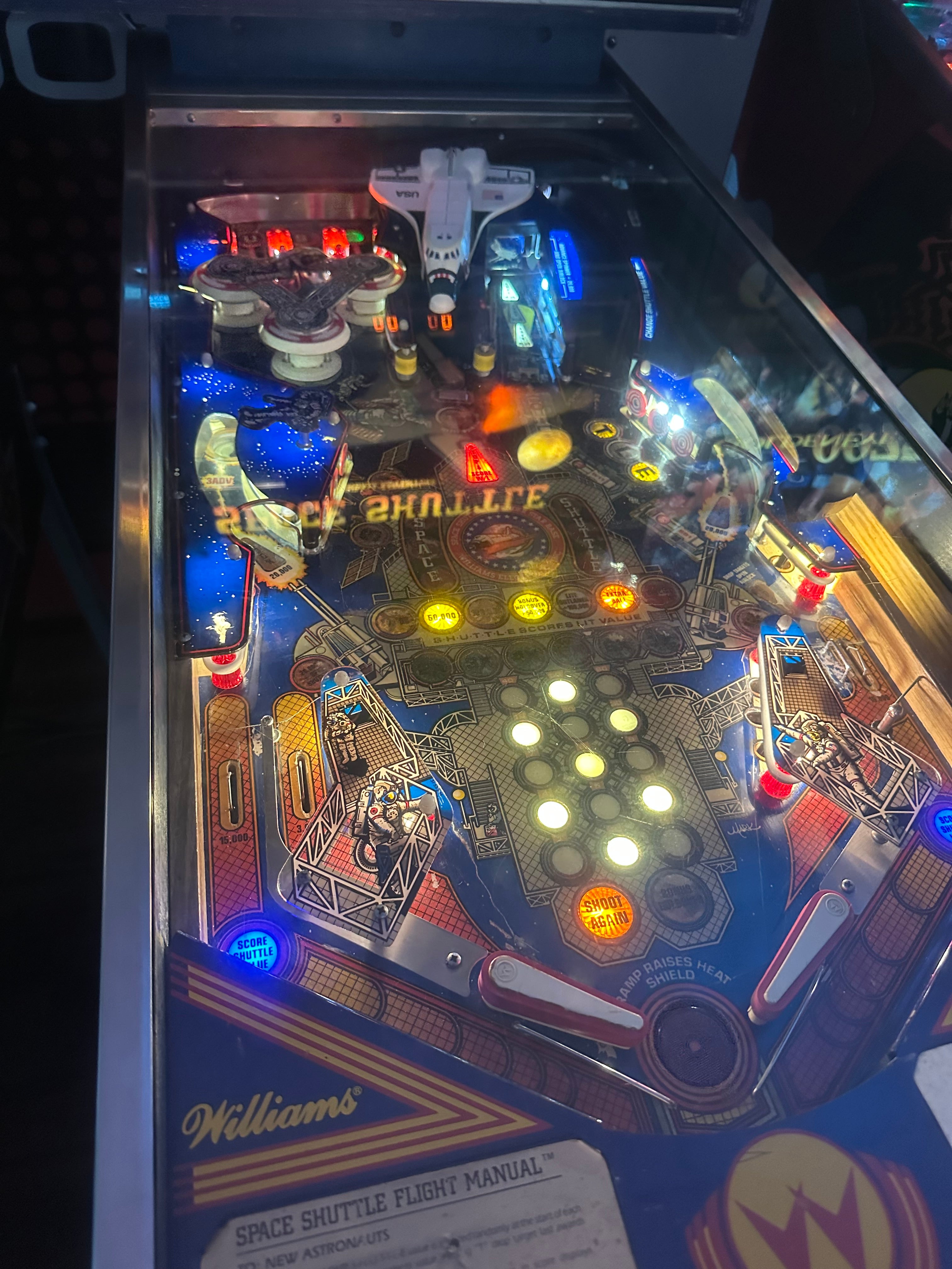 Williams Space Shuttle Pinball Machine