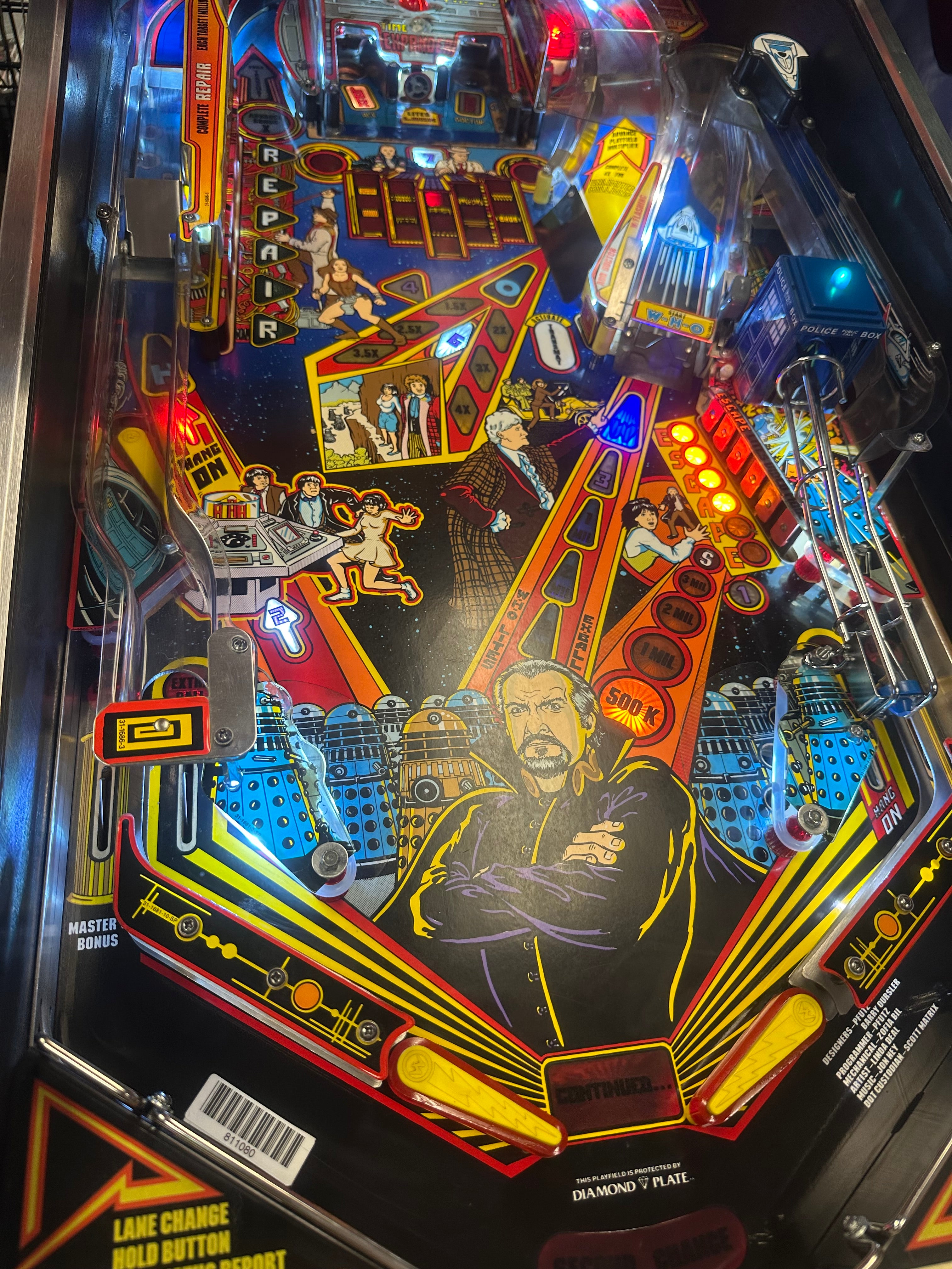 Bally Doctor Who Pinball Machine