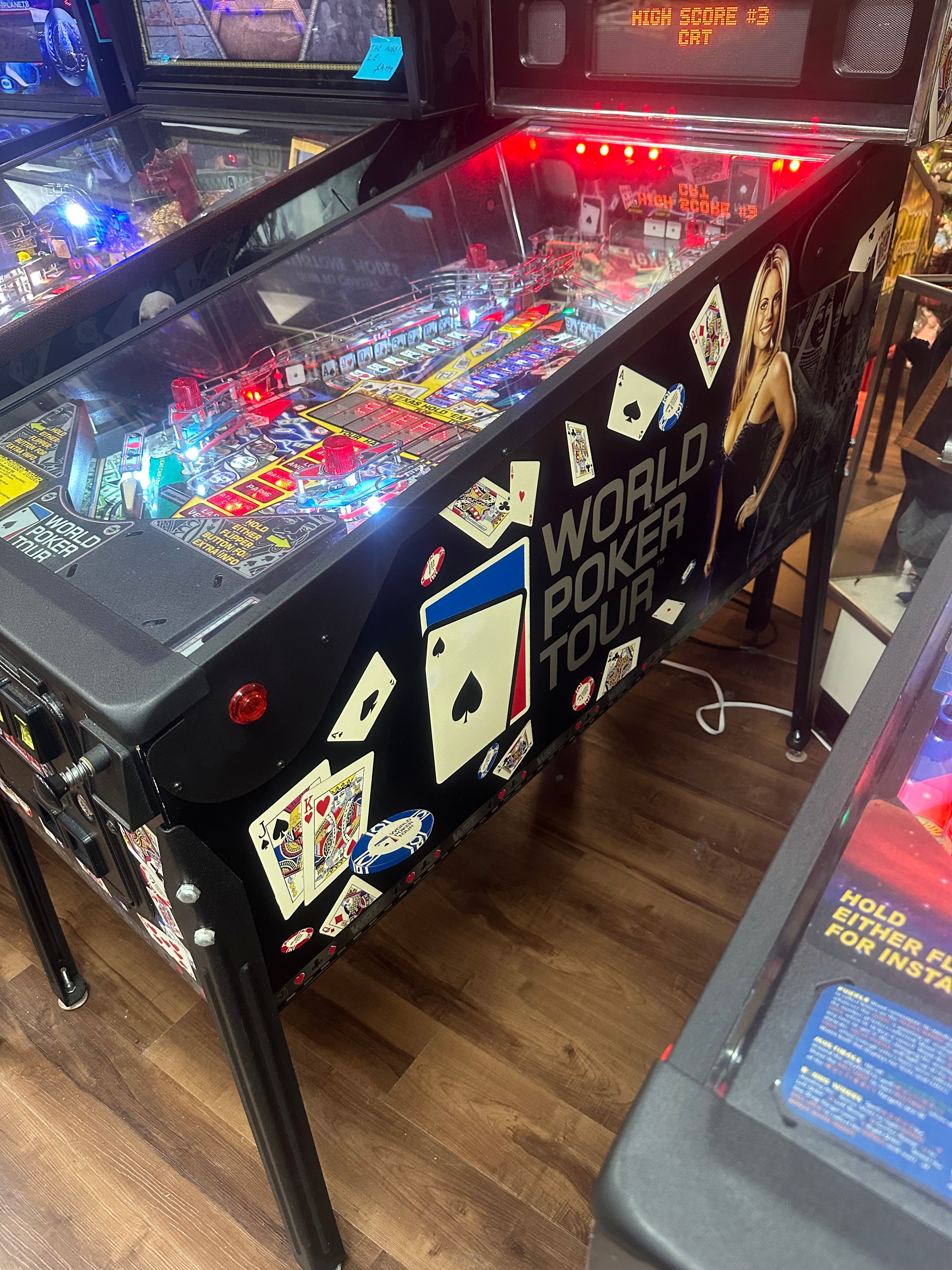 Stern Pinball World Poker Tour Pinball Machine