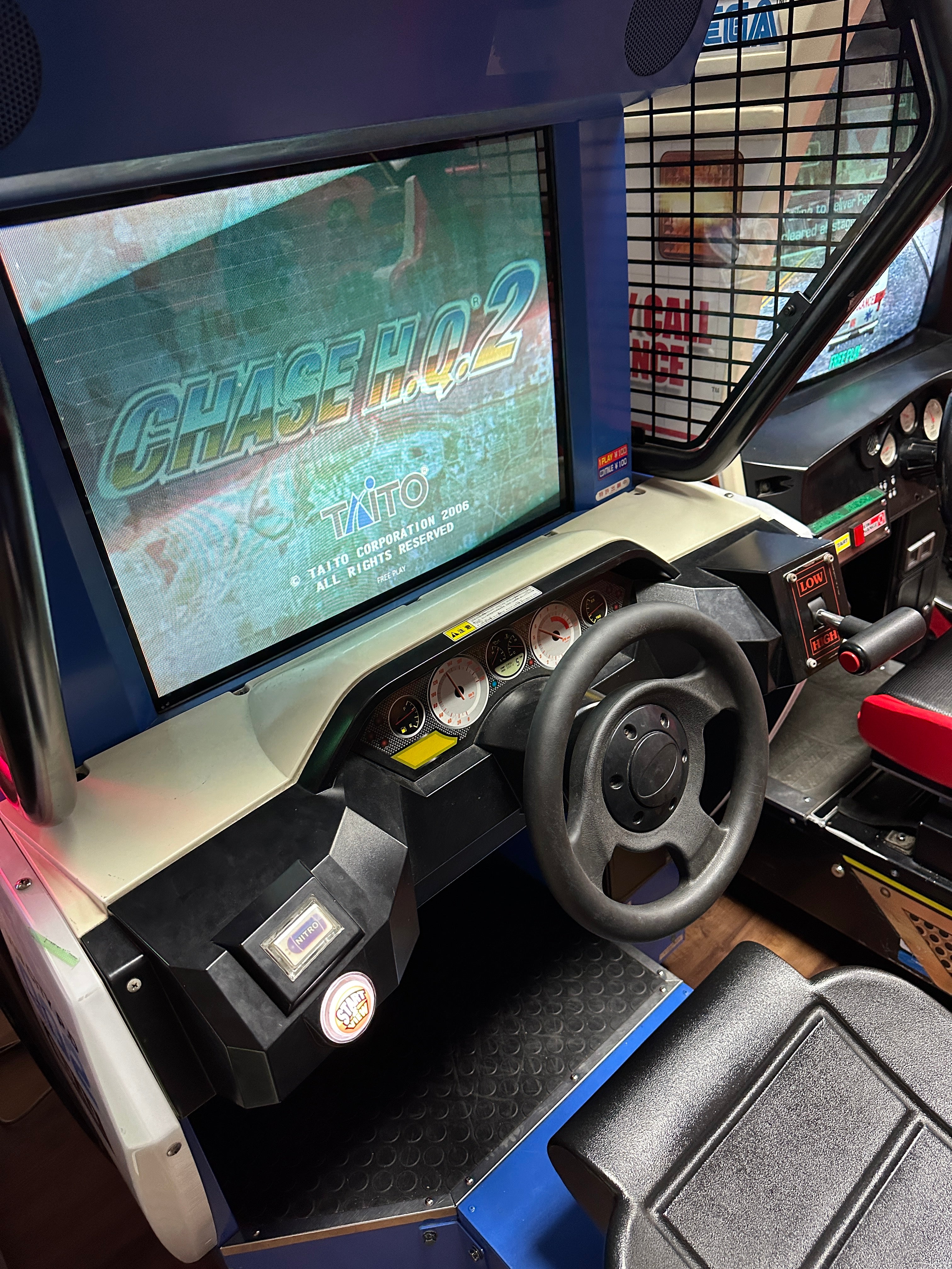 Taito Chase H.Q. 2 Arcade Game