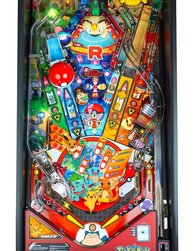 Stern Pinball Pokemon Premium Pinball Machine FREE SHIPPING