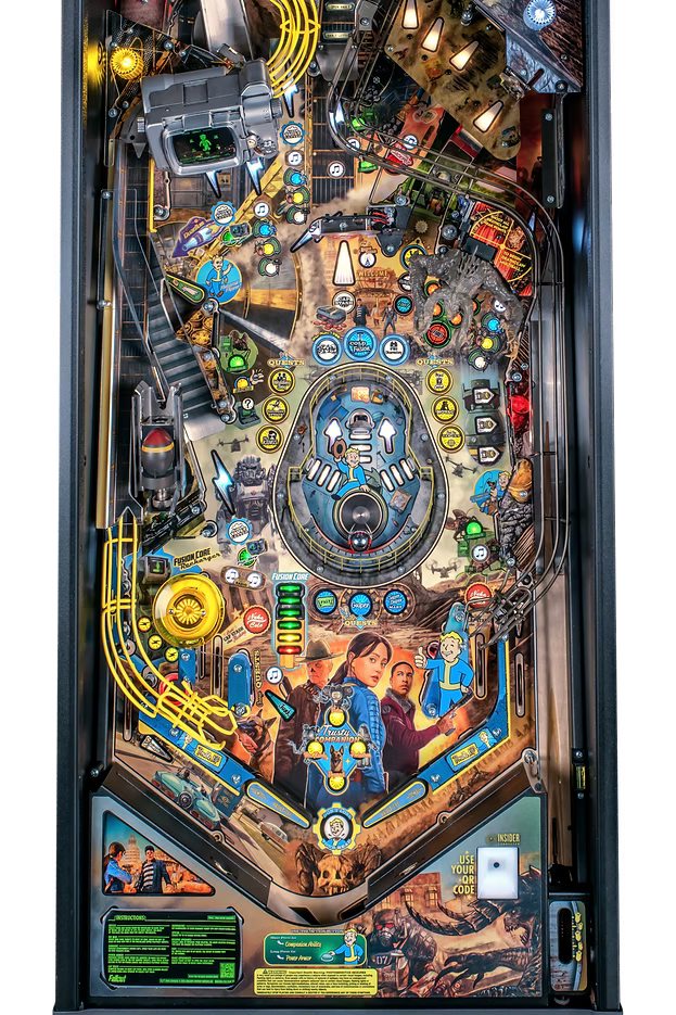 Stern Pinball Fallout Premium Pinball Machine FREE SHIPPING