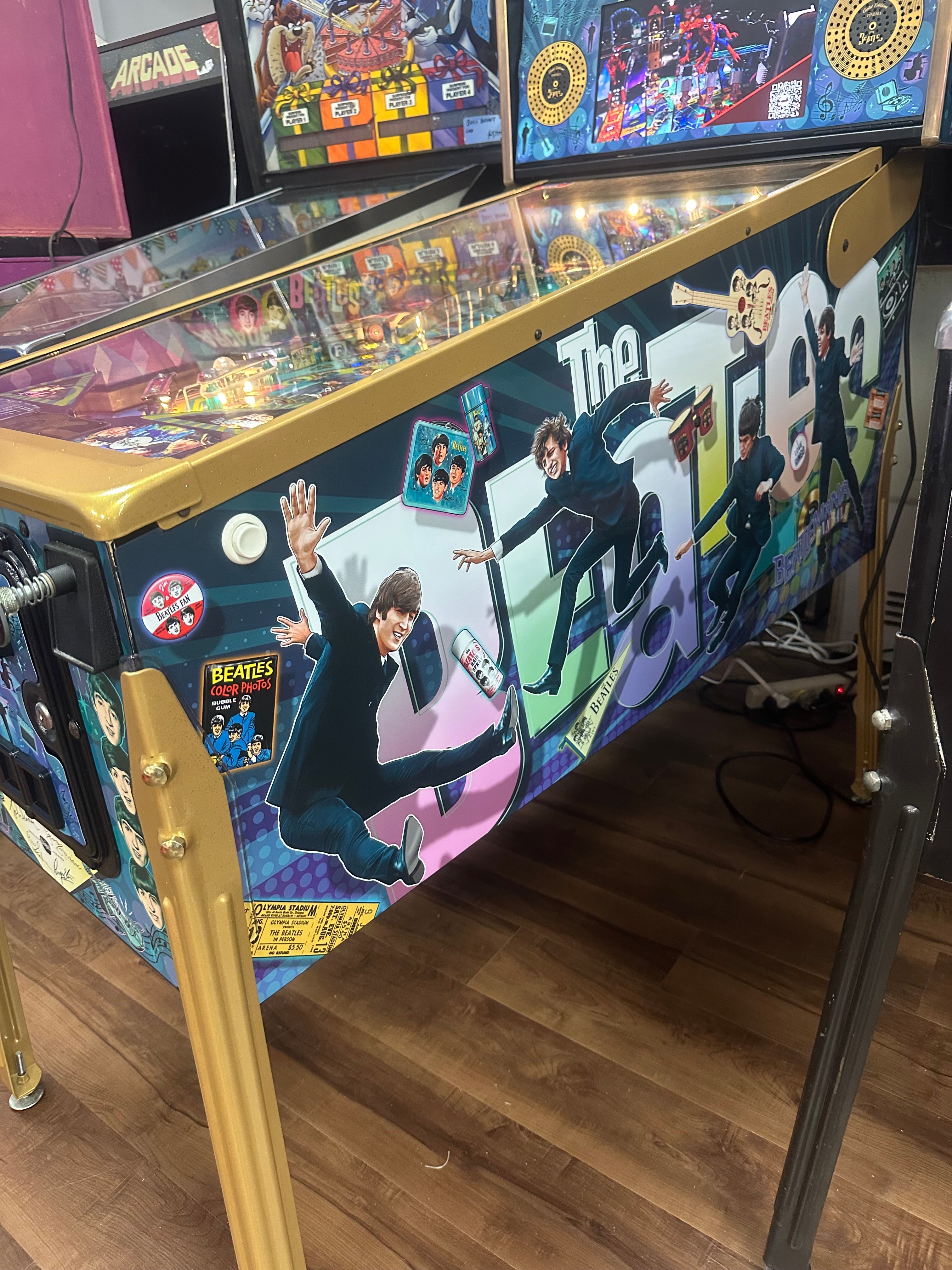 Stern Pinball The Beatles Gold Pinball Machine