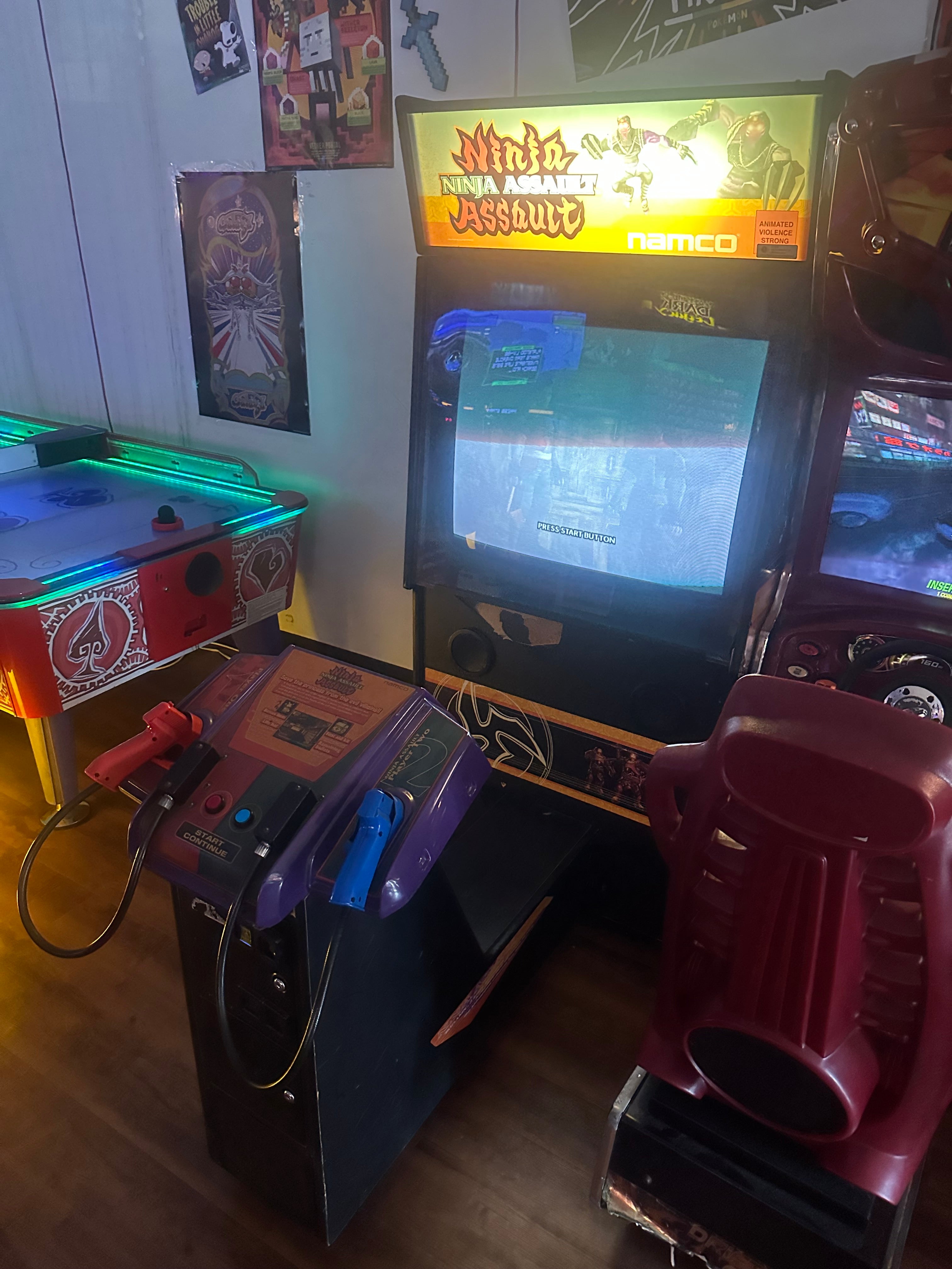 Namco Ninja Assault Arcade Game