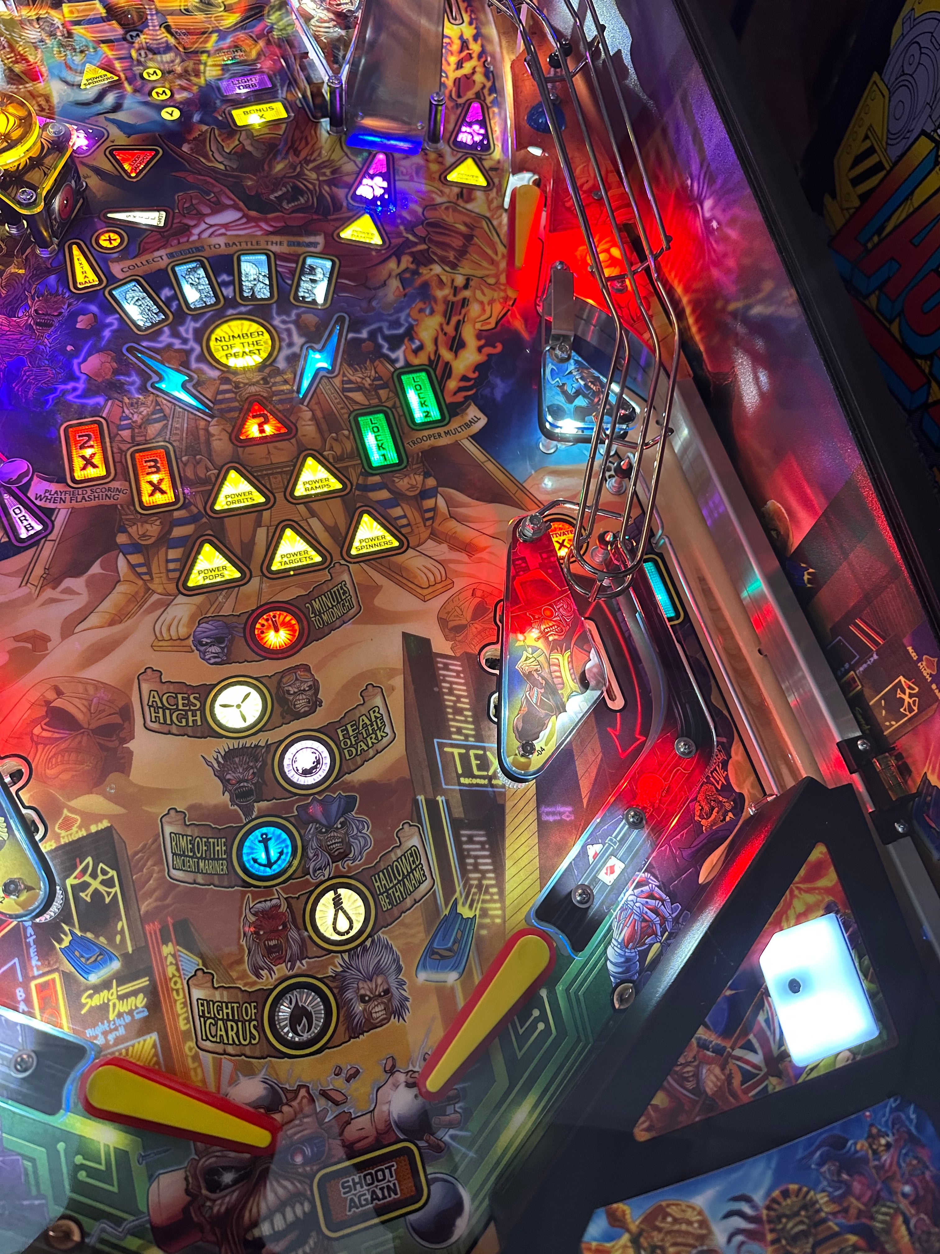 Stern Pinball Iron Maiden Premium Pinball Machine