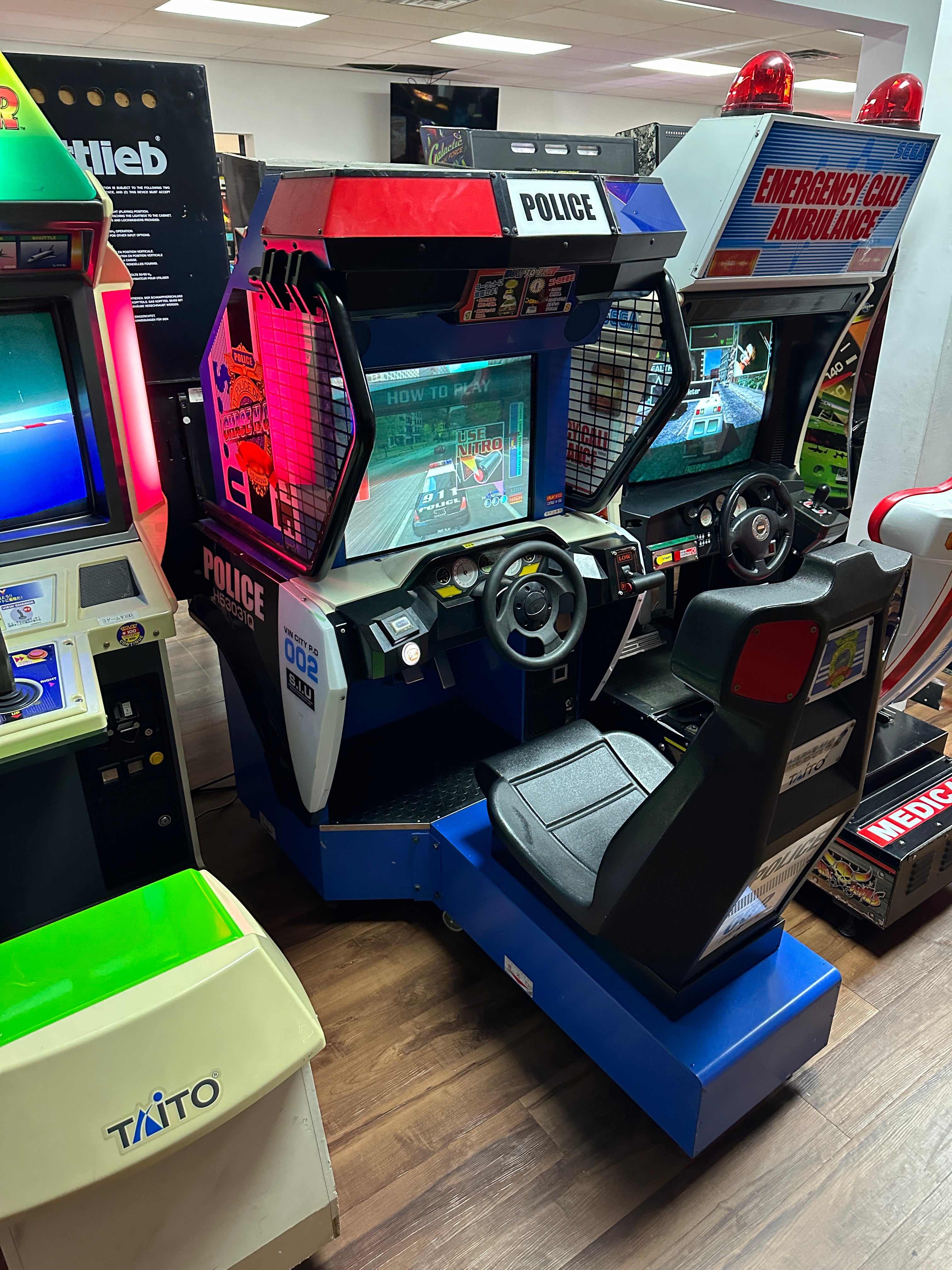 Taito Chase H.Q. 2 Arcade Game