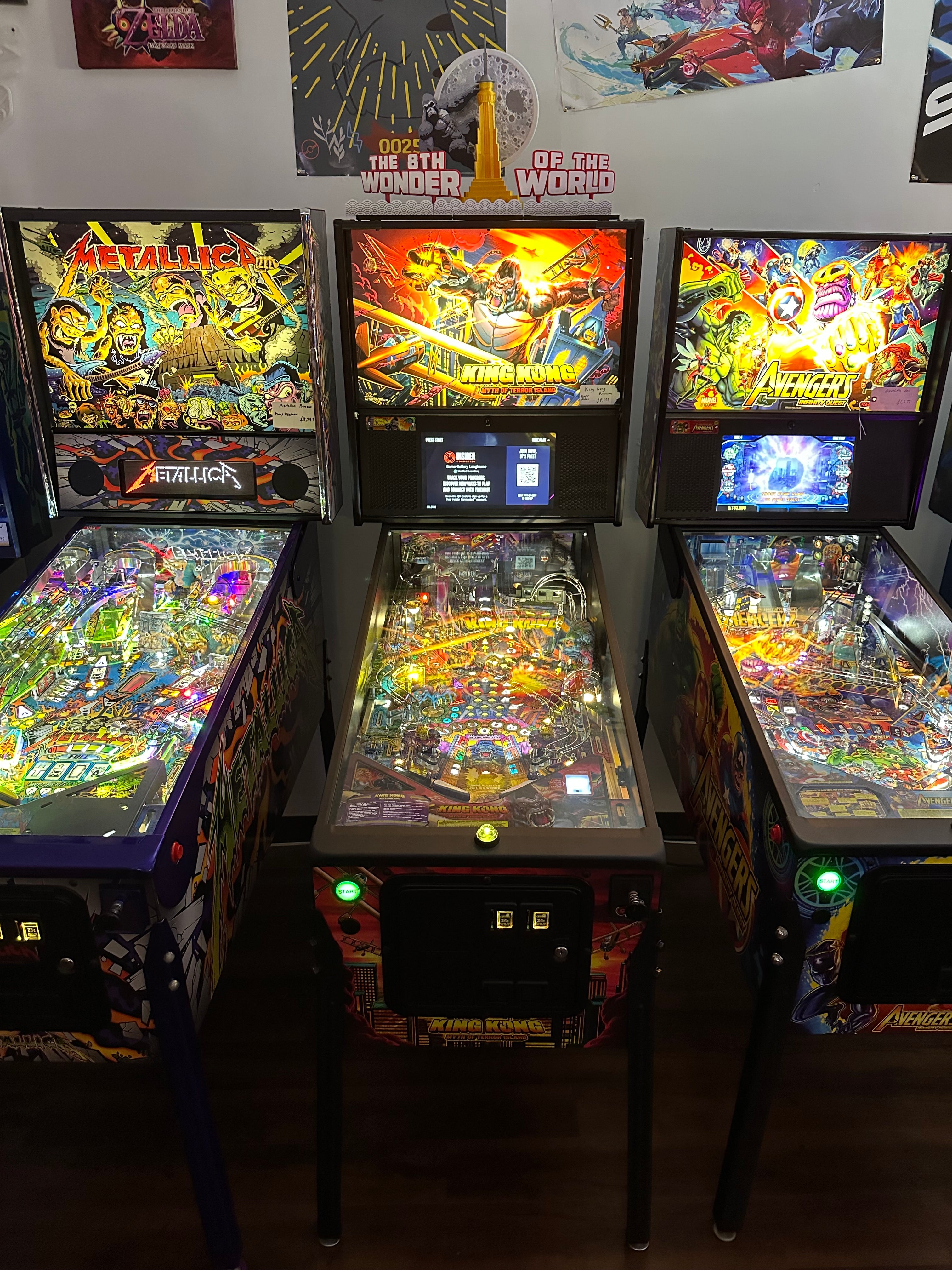 Stern Pinball King Kong: Myth of Terror Island Premium Pinball Machine