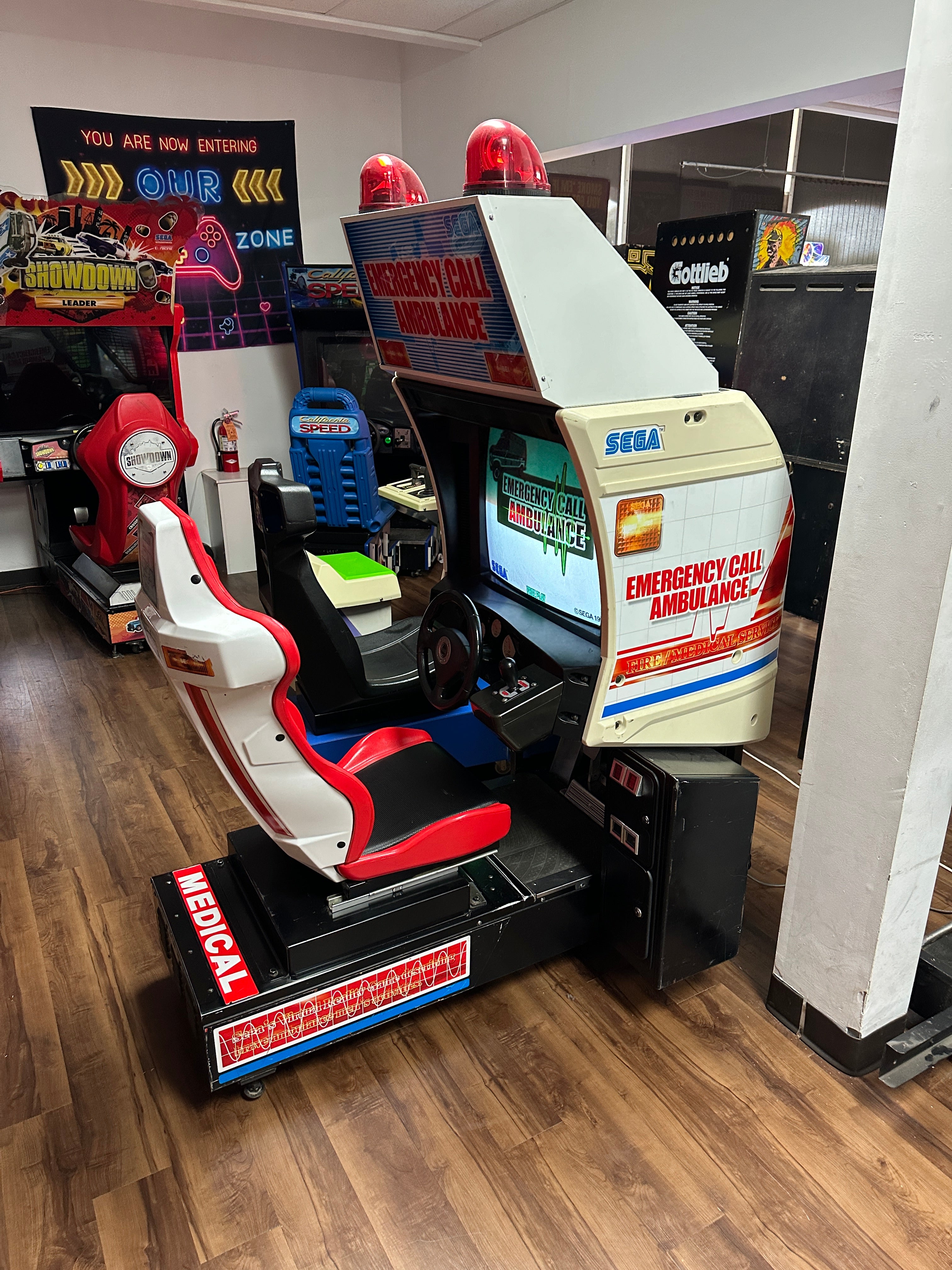 SEGA Emergency Call Ambulance Arcade Game
