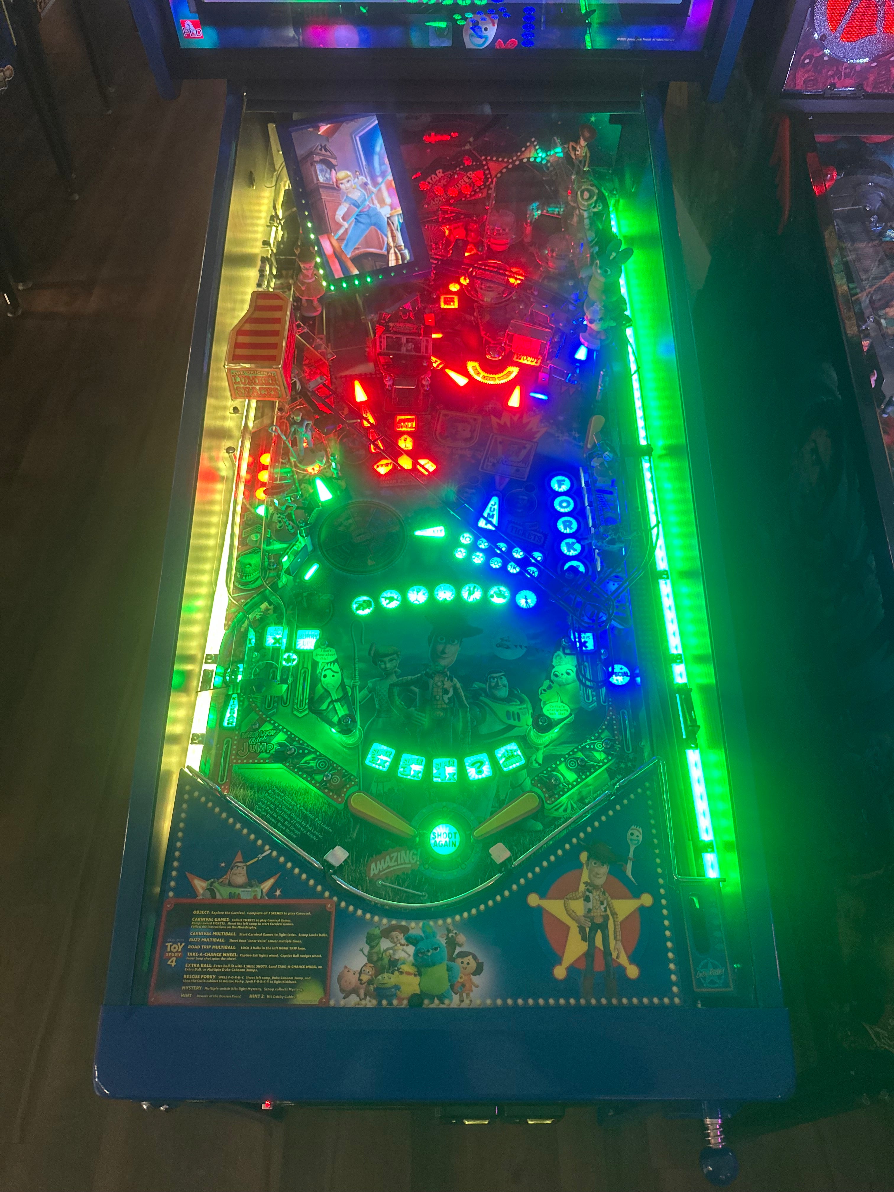 Jersey Jack Pinball Toy Story Limited Edition Pinball Machine
