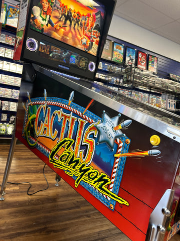 Image of Chicago Gaming Company Cactus Canyon Special Edition Pinball Machine