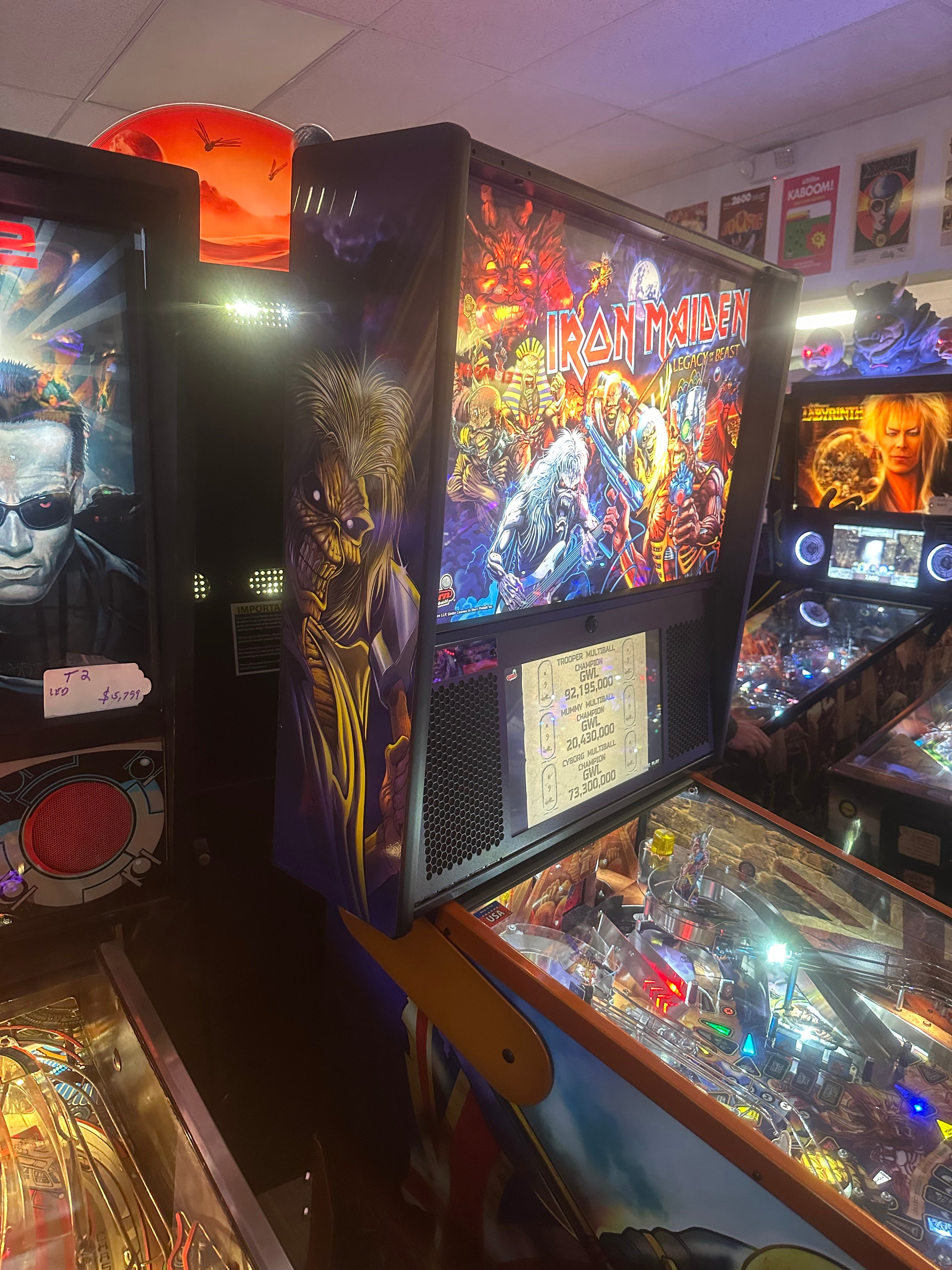 Stern Pinball Iron Maiden Pro Pinball Machine