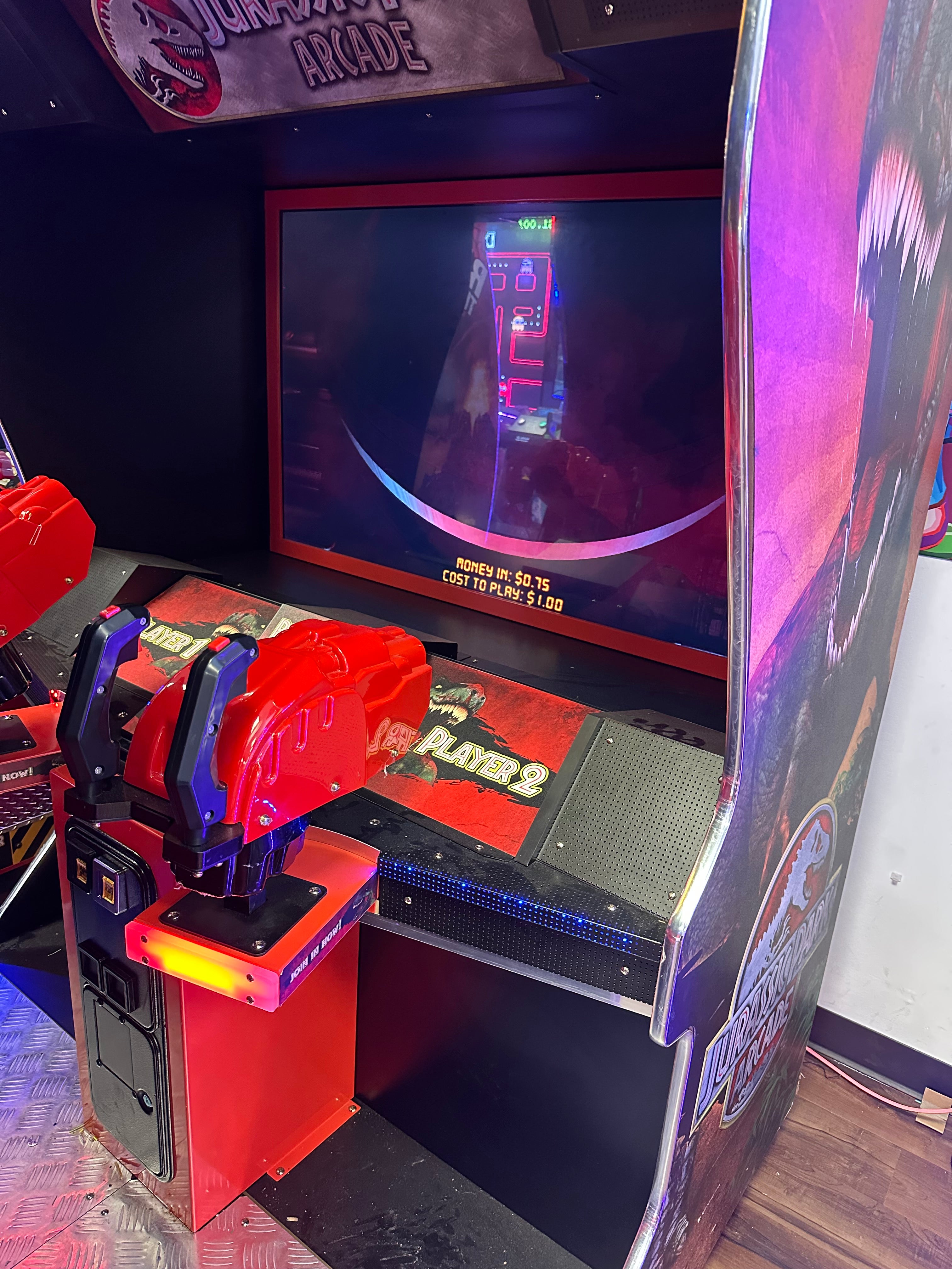 Raw Thrills Jurassic Park Sit Down 55" Arcade Game