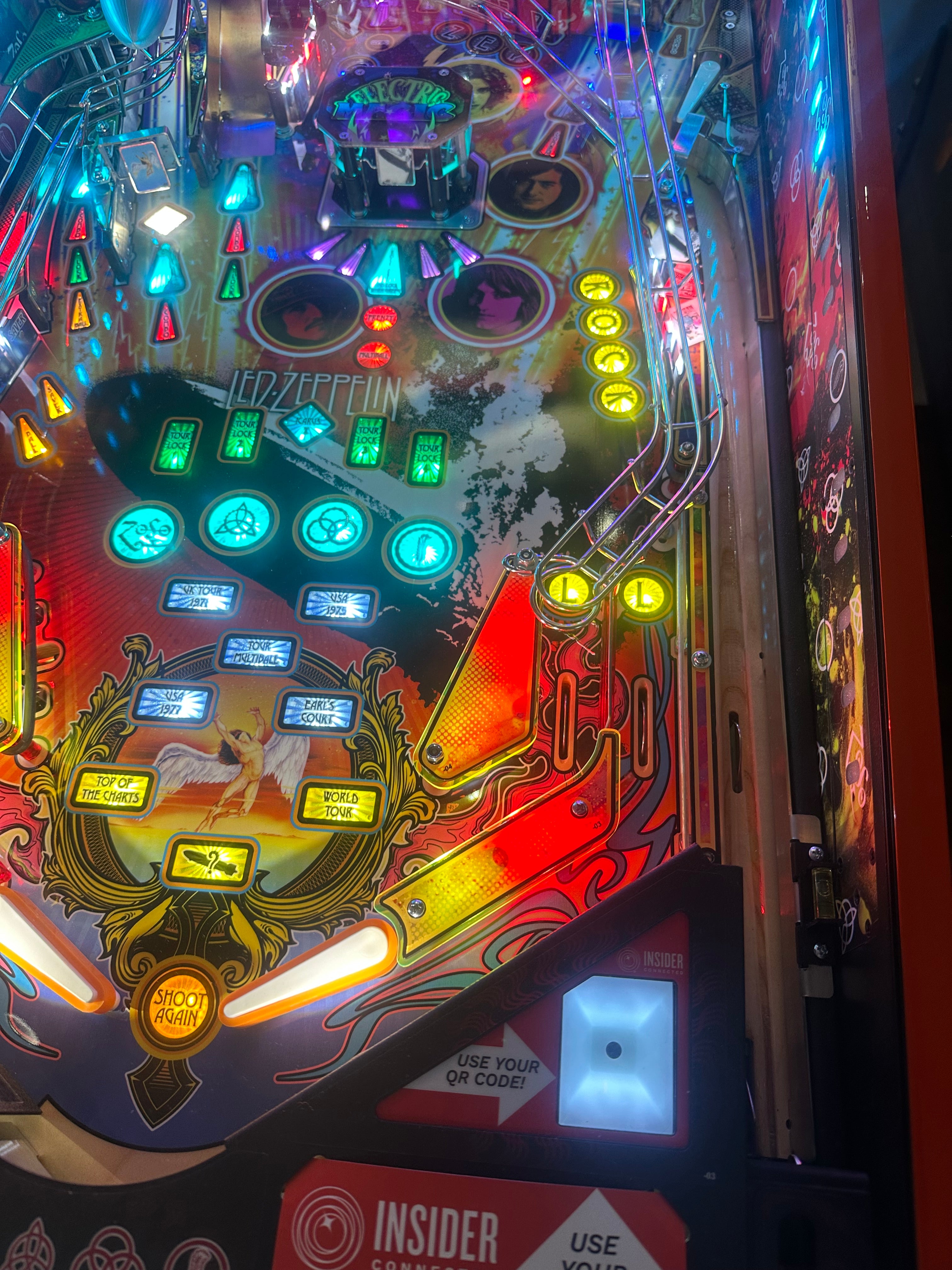 Stern Pinball LOADED Led Zeppelin Premium Pinball Machine