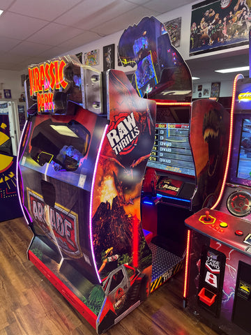 Image of Raw Thrills Jurassic Park Arcade Game