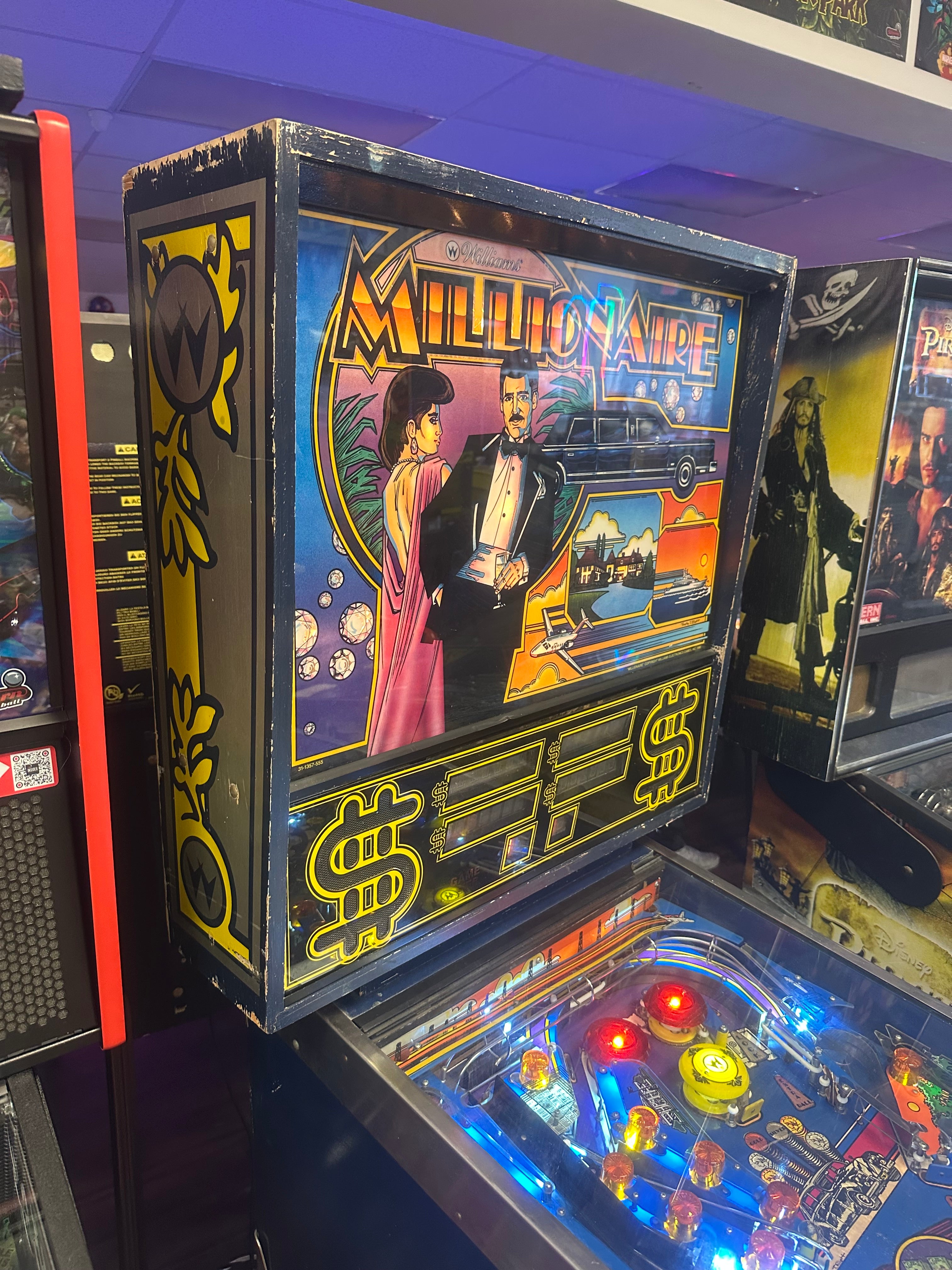 Williams Millionaire Pinball Machine