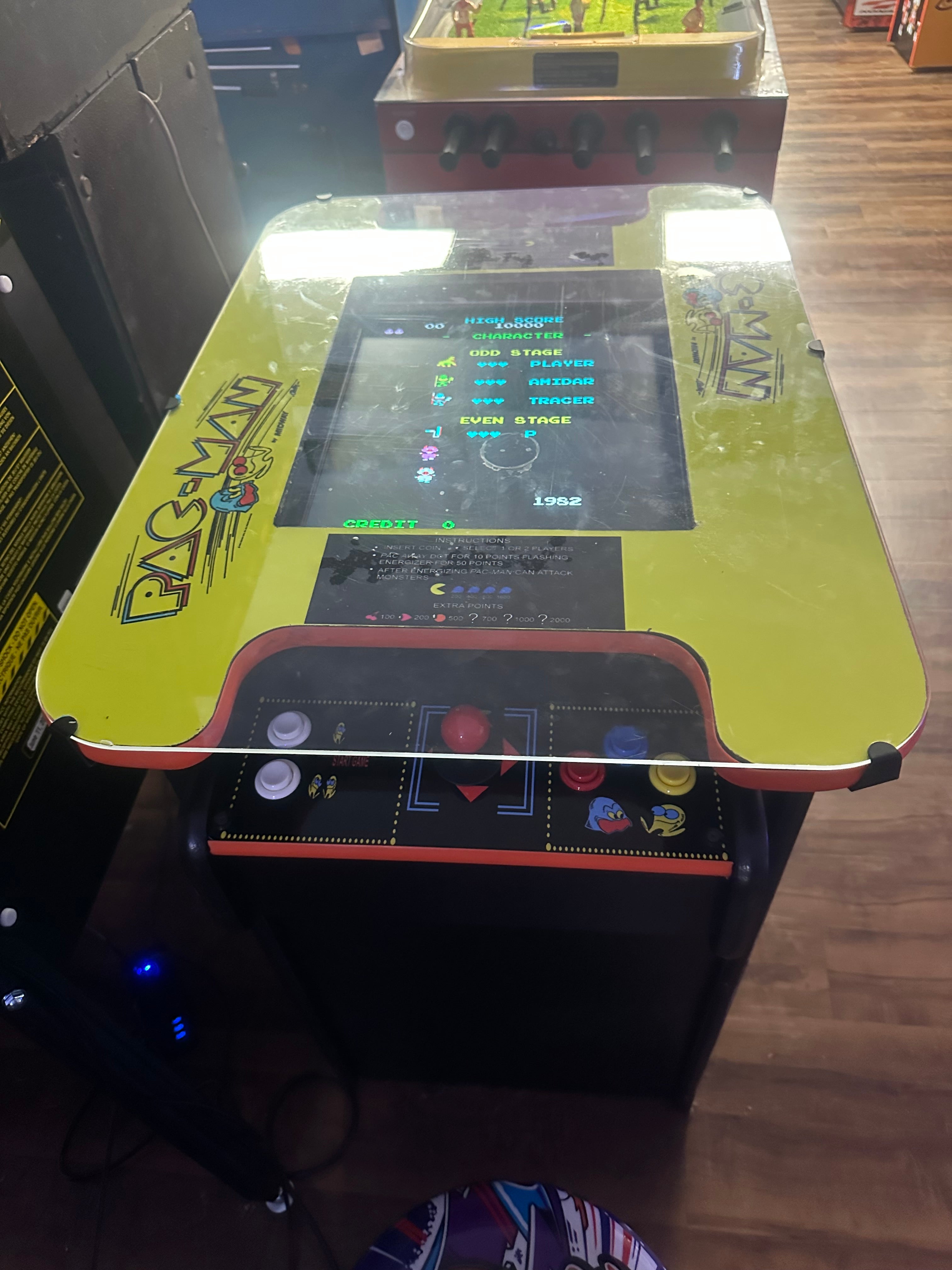 Pac-Man High Top Arcade Game