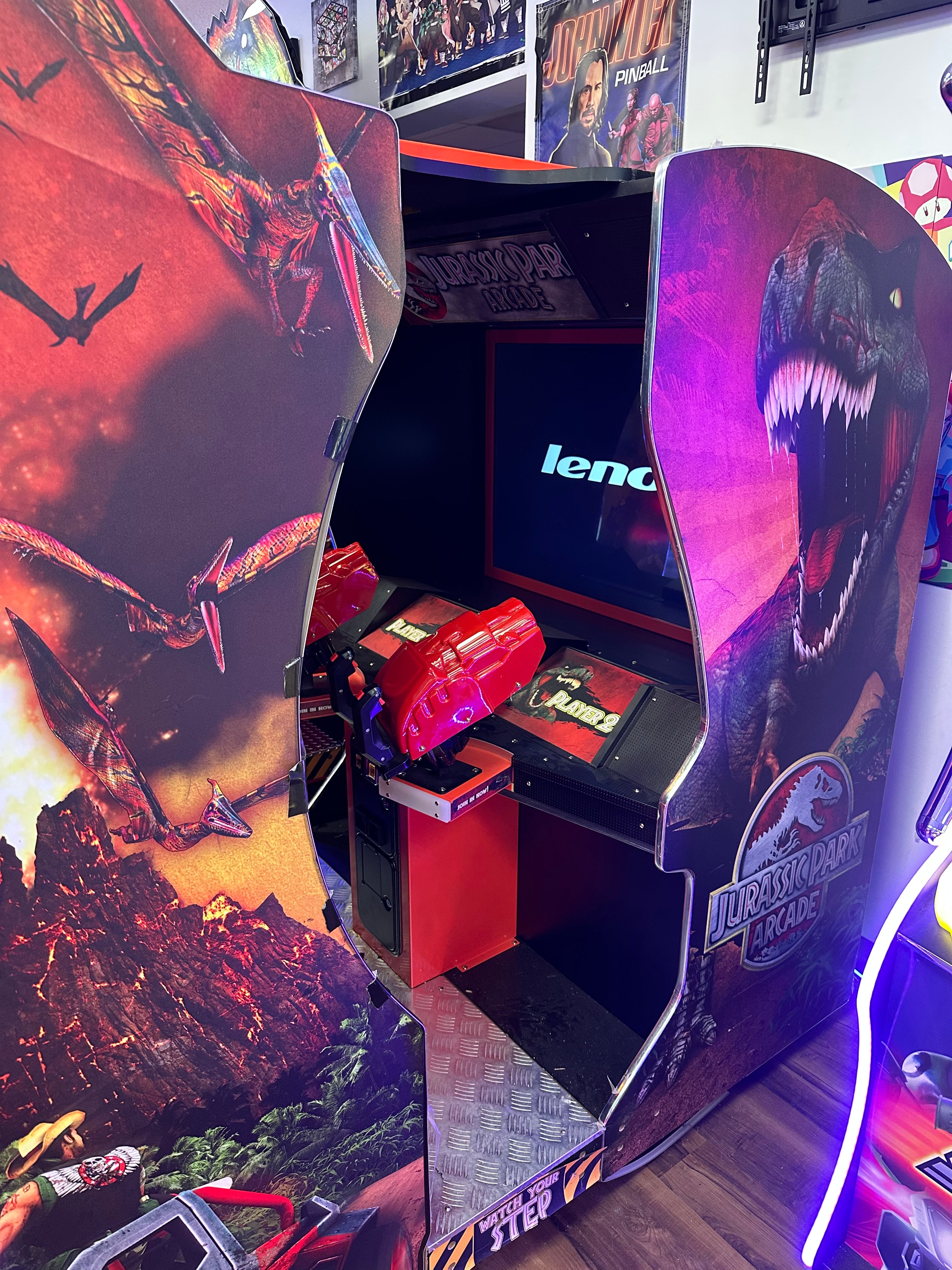 Raw Thrills Jurassic Park Sit Down 55" Arcade Game