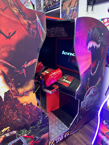 Image of Raw Thrills Jurassic Park Sit Down 55" Arcade Game