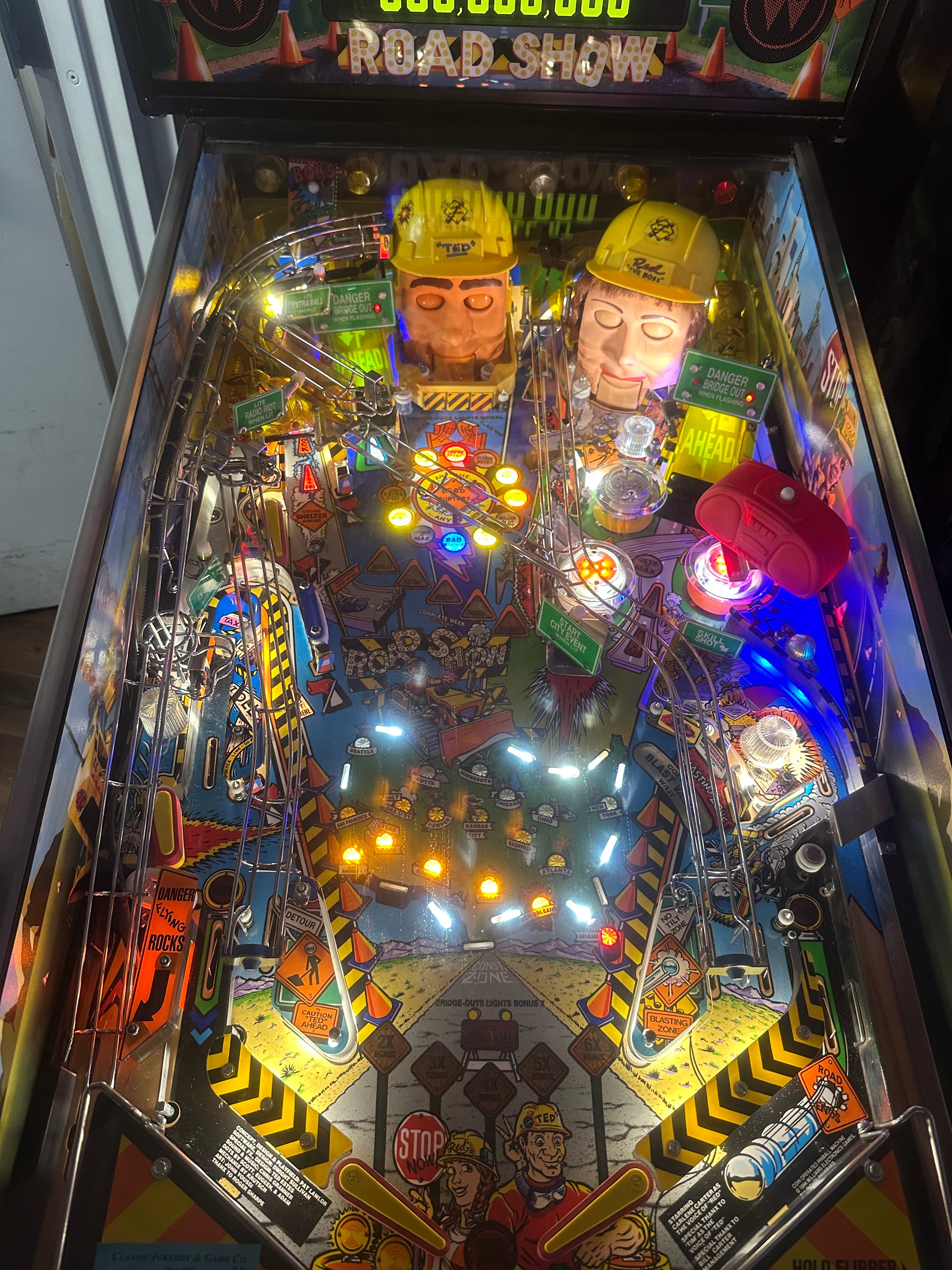 Williams Road Show Pinball Machine