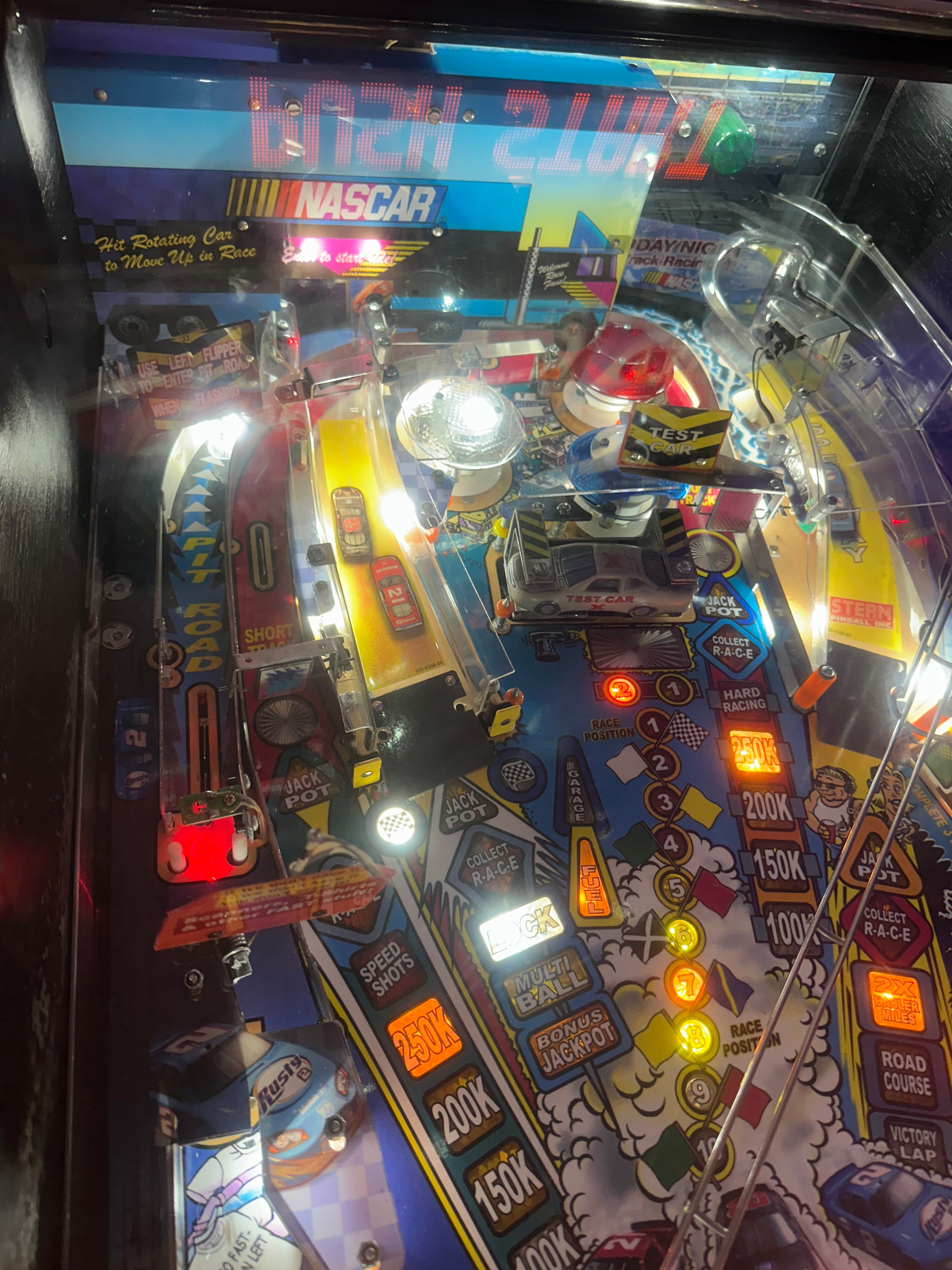 Stern Pinball NASCAR Pinball Machine