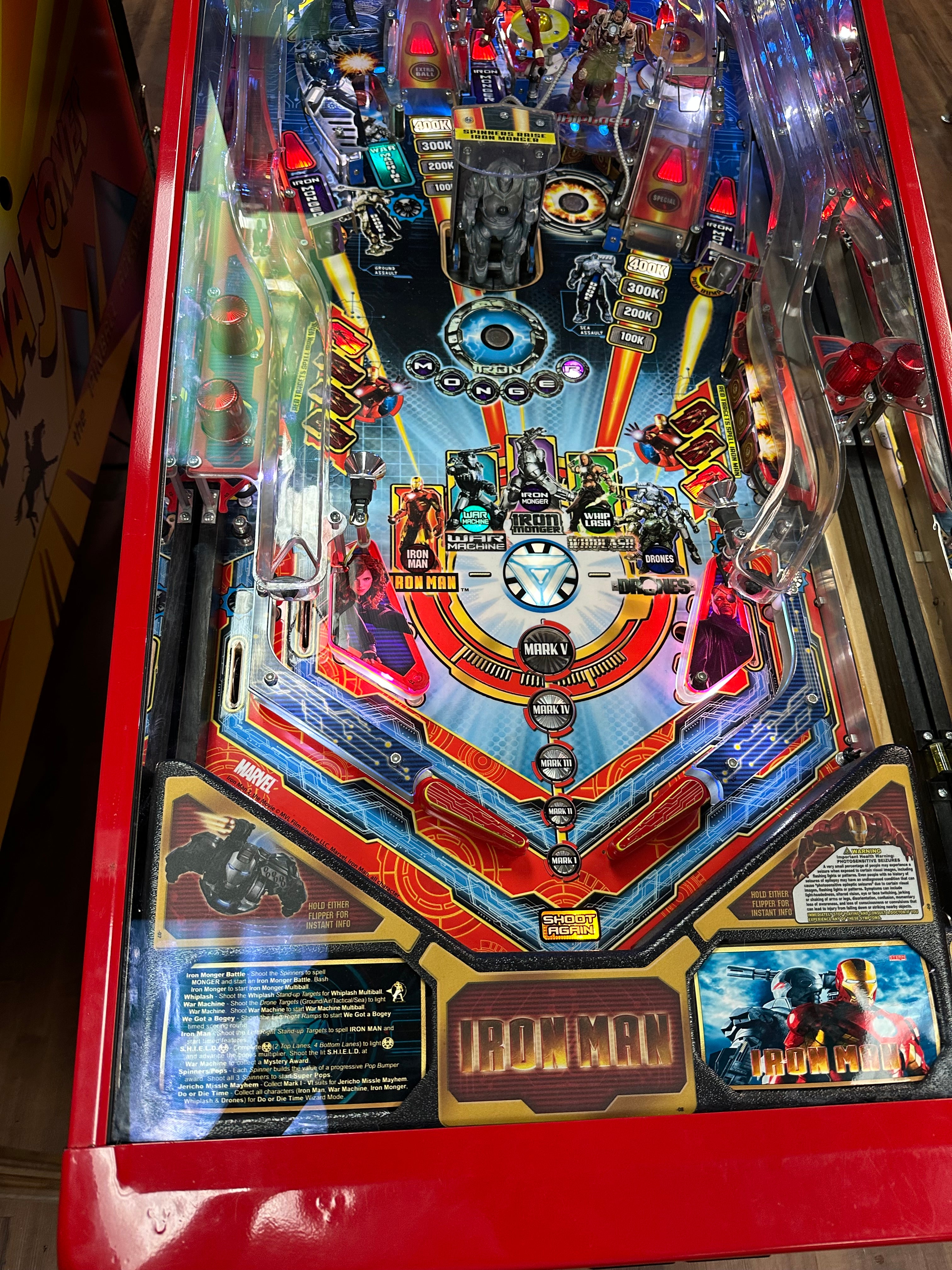 Stern Pinball Ironman Vault Pinball Machine