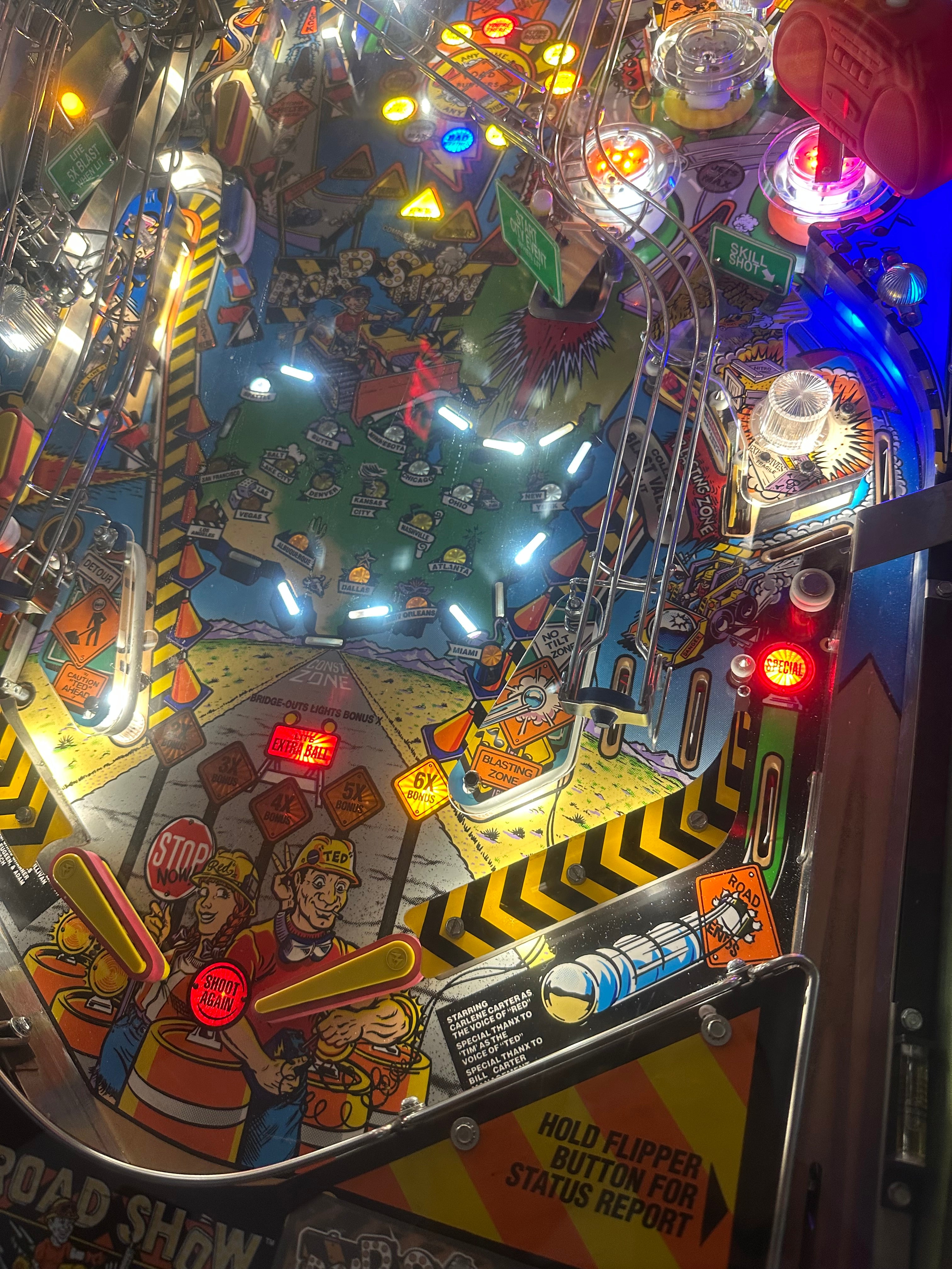 Williams Road Show Pinball Machine