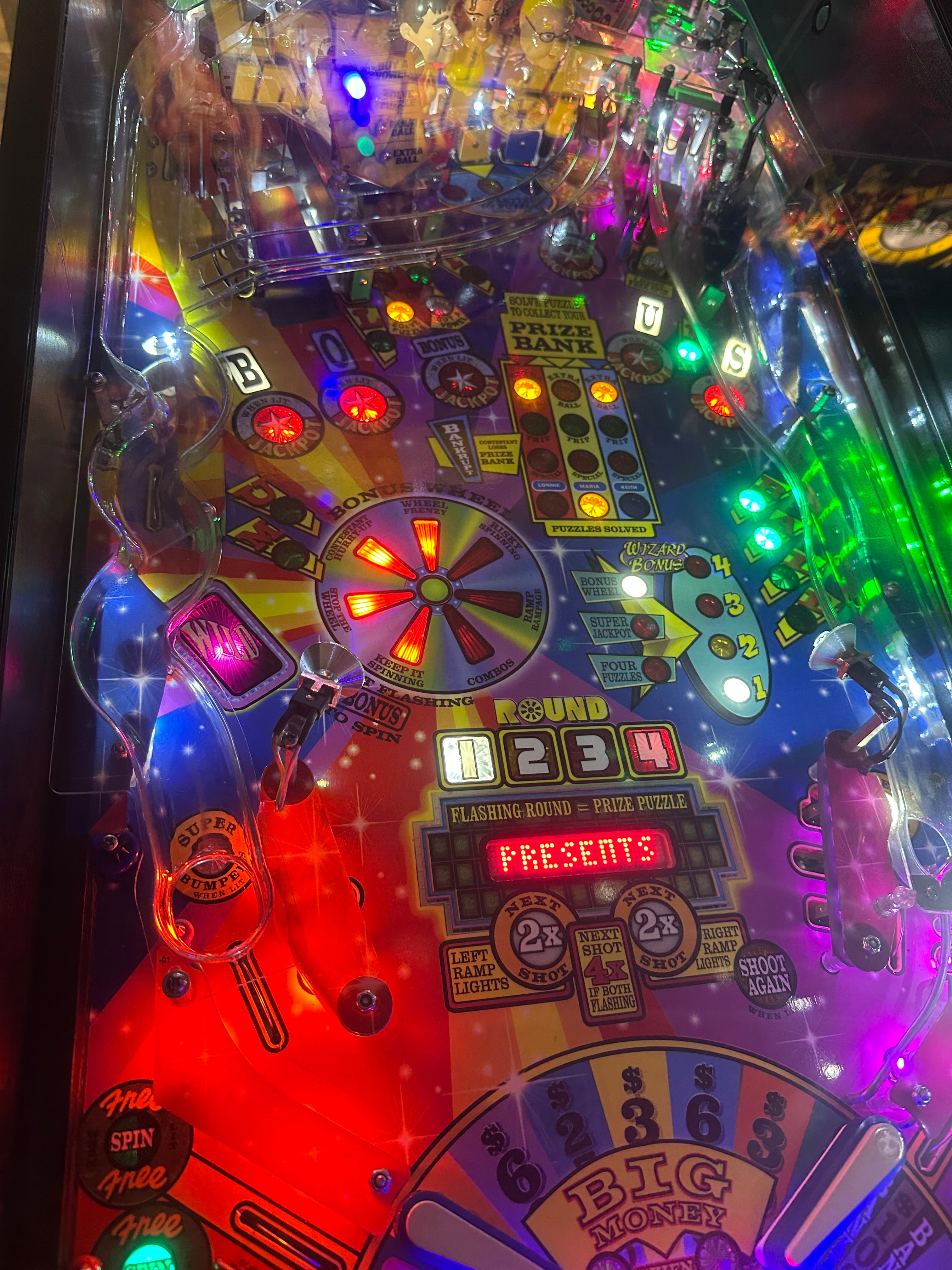 Stern Pinball Wheel of Fortune Pinball Machine
