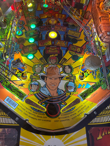 Image of Williams LOADED Indiana Jones: The Pinball Adventure Pinball Machine
