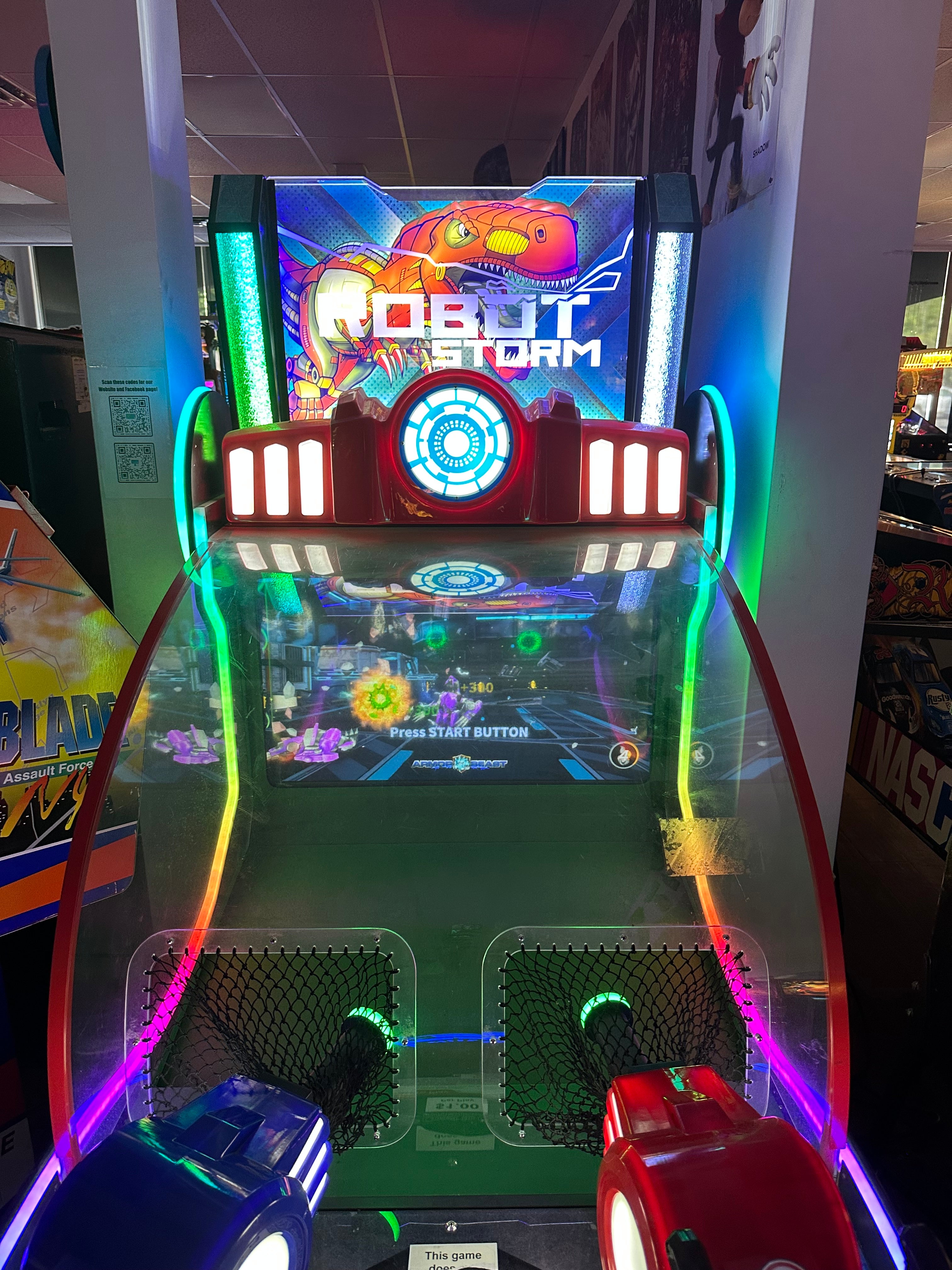 Robot Storm Arcade Game