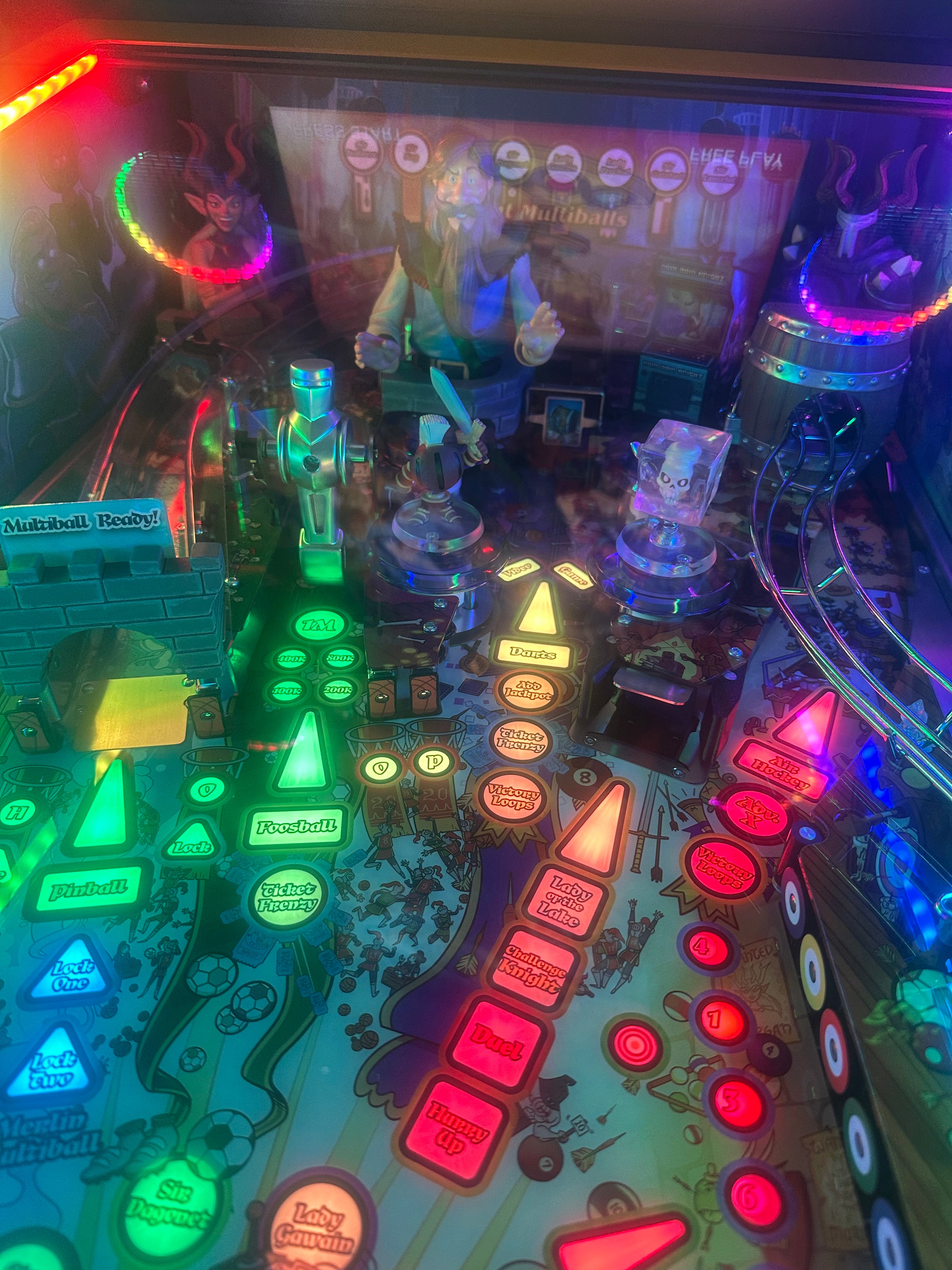 Turner Pinball Merlin's Arcade Pinball Machine - Legendary Edition