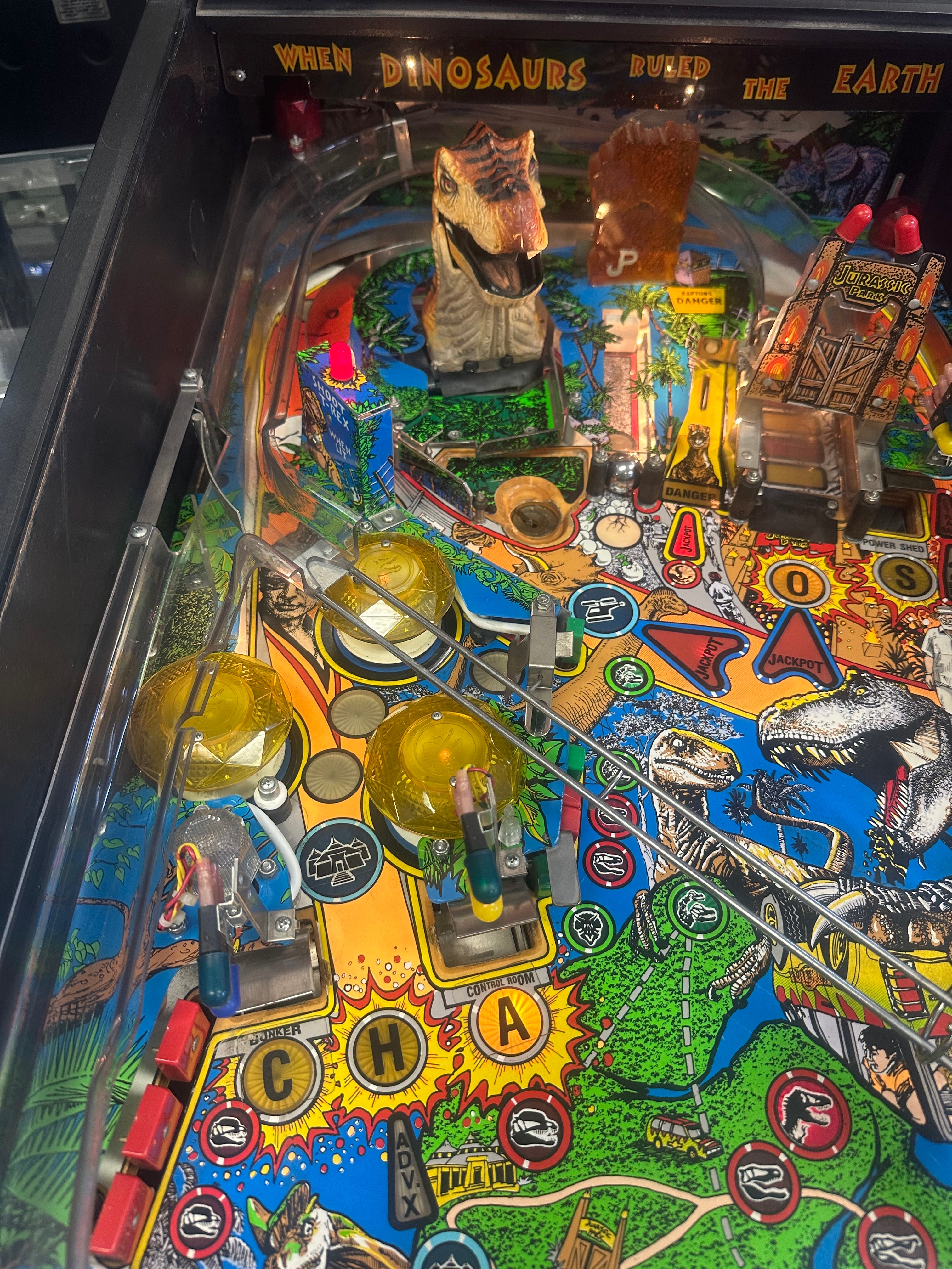 Data East Jurassic Park Pinball Machine