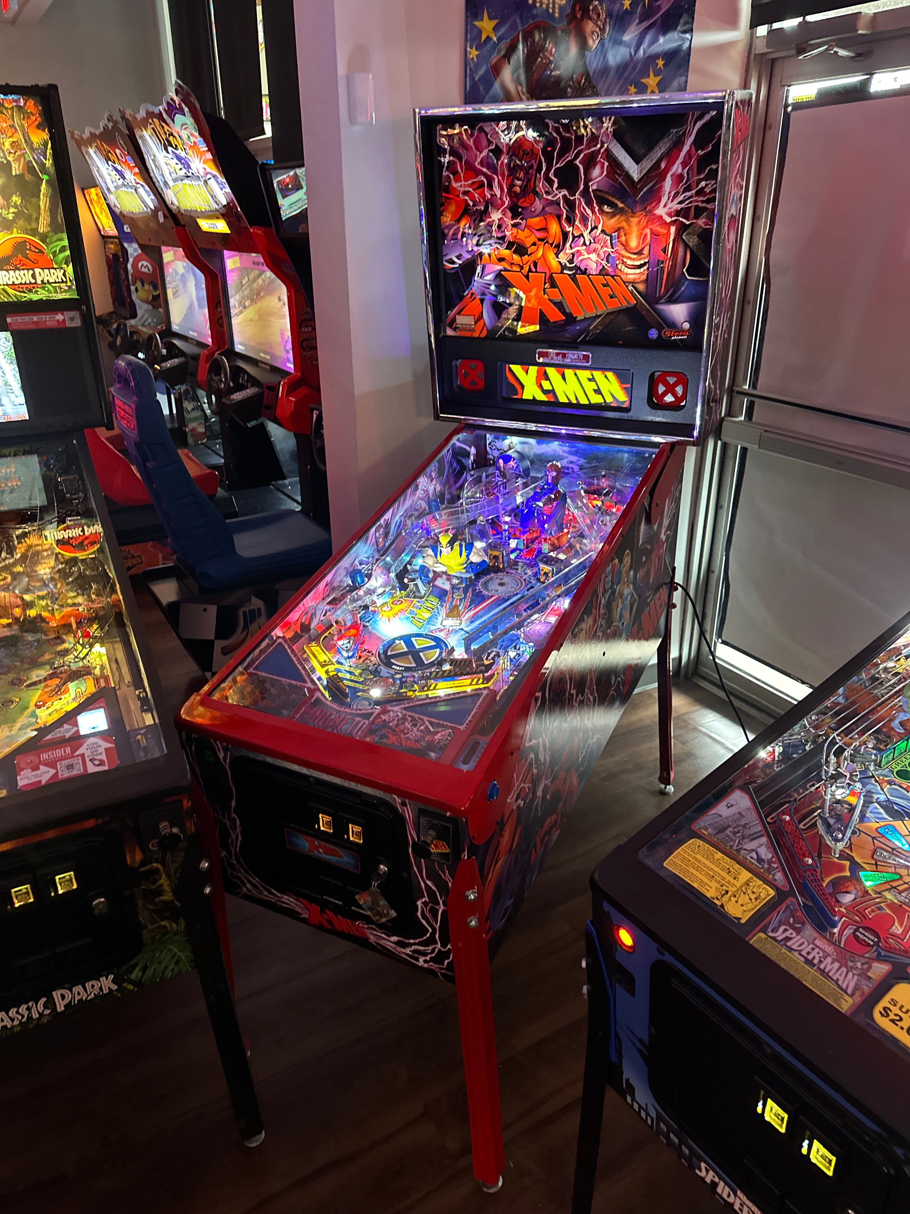 Stern Pinball LOADED X-Men Limited Magneto Edition Pinball Machine