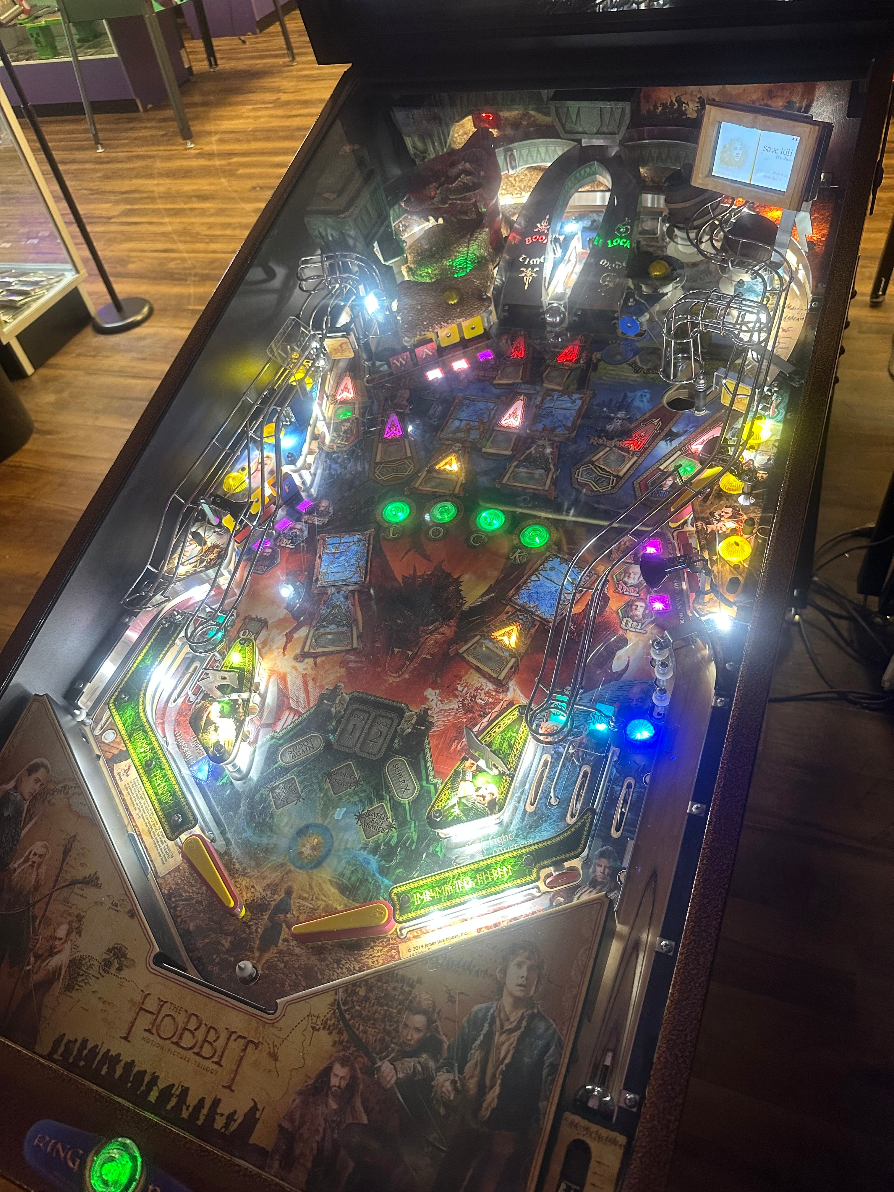 JJP The Hobbit Limited Edition Pinball Machine