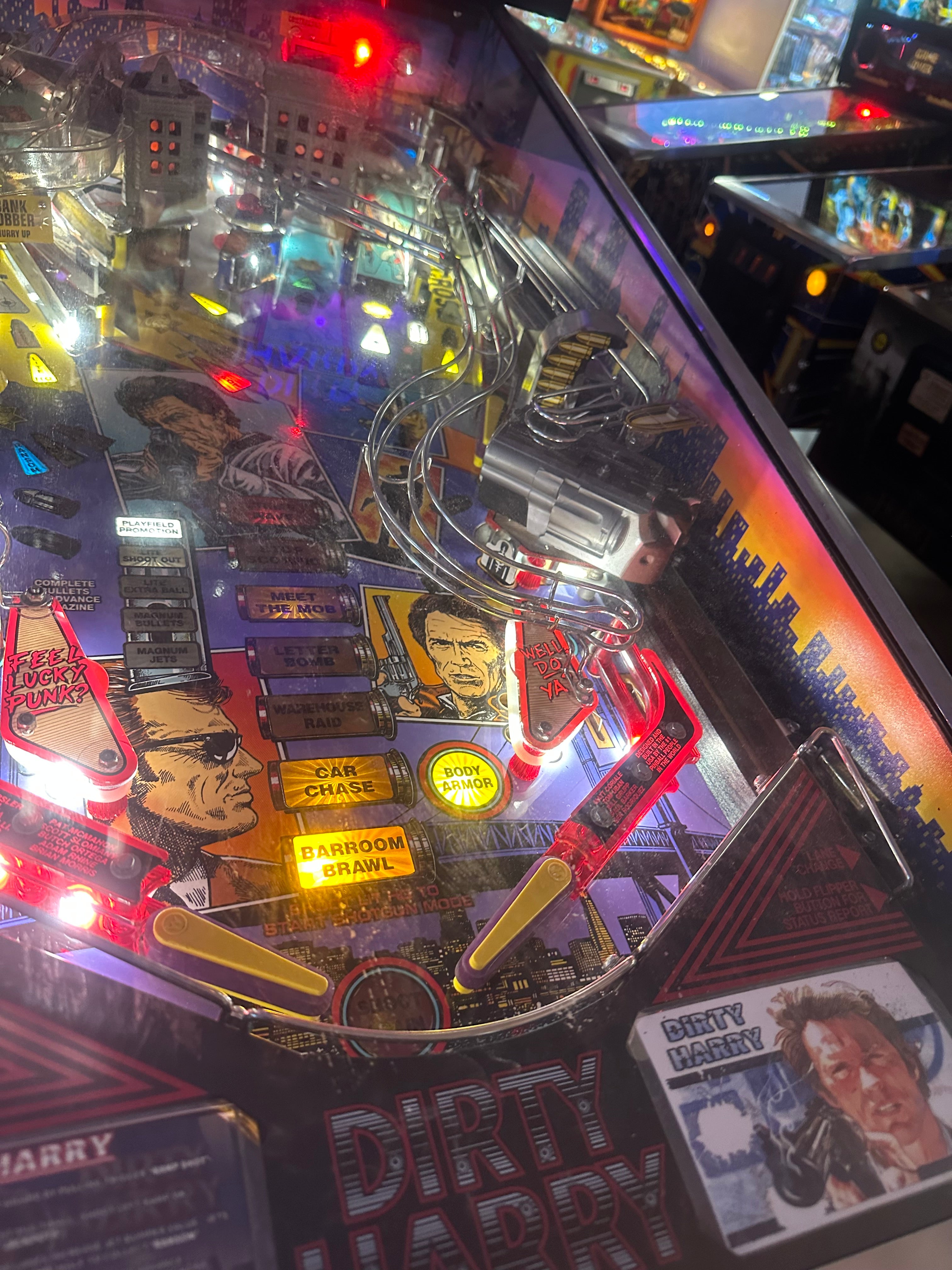 Williams Dirty Harry Pinball Machine
