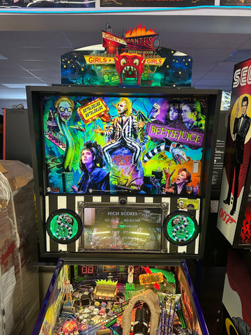 Image of Spooky Pinball Beetlejuice Pinball Machine IN STOCK