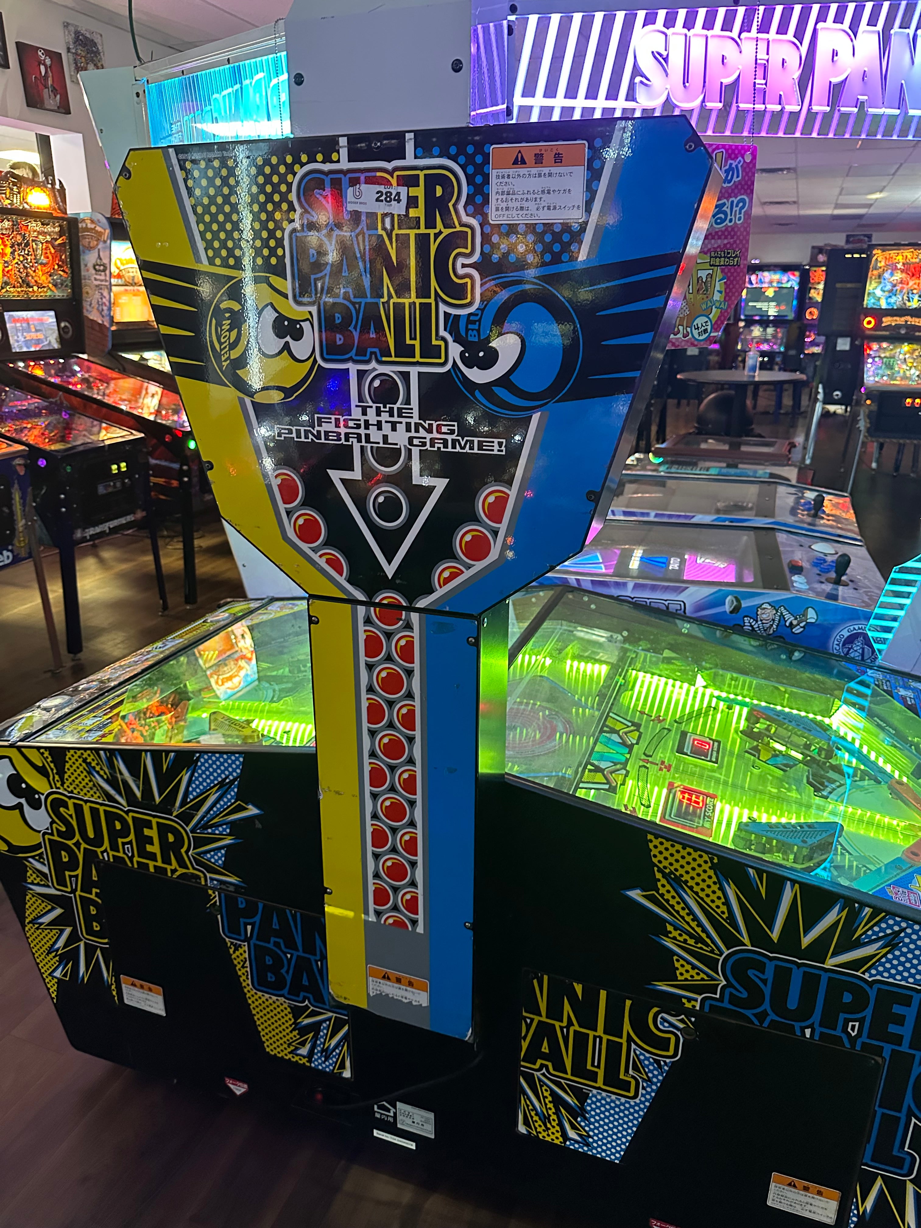 Super Panic Ball Pinball Arcade