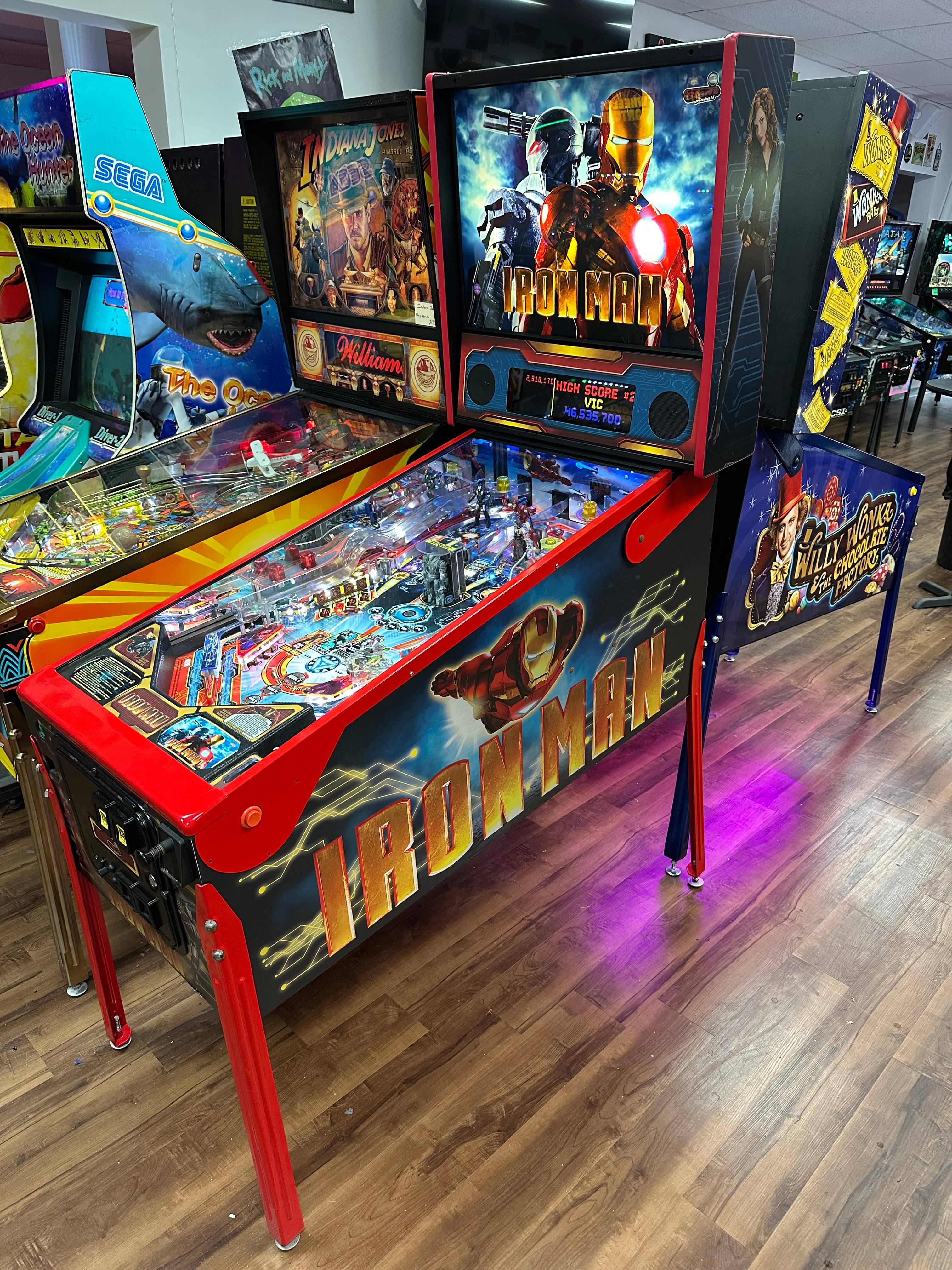 Stern Pinball Ironman Vault Pinball Machine