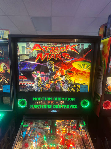 Image of CGC Attack from Mars Remake Special Edition Pinball Machine