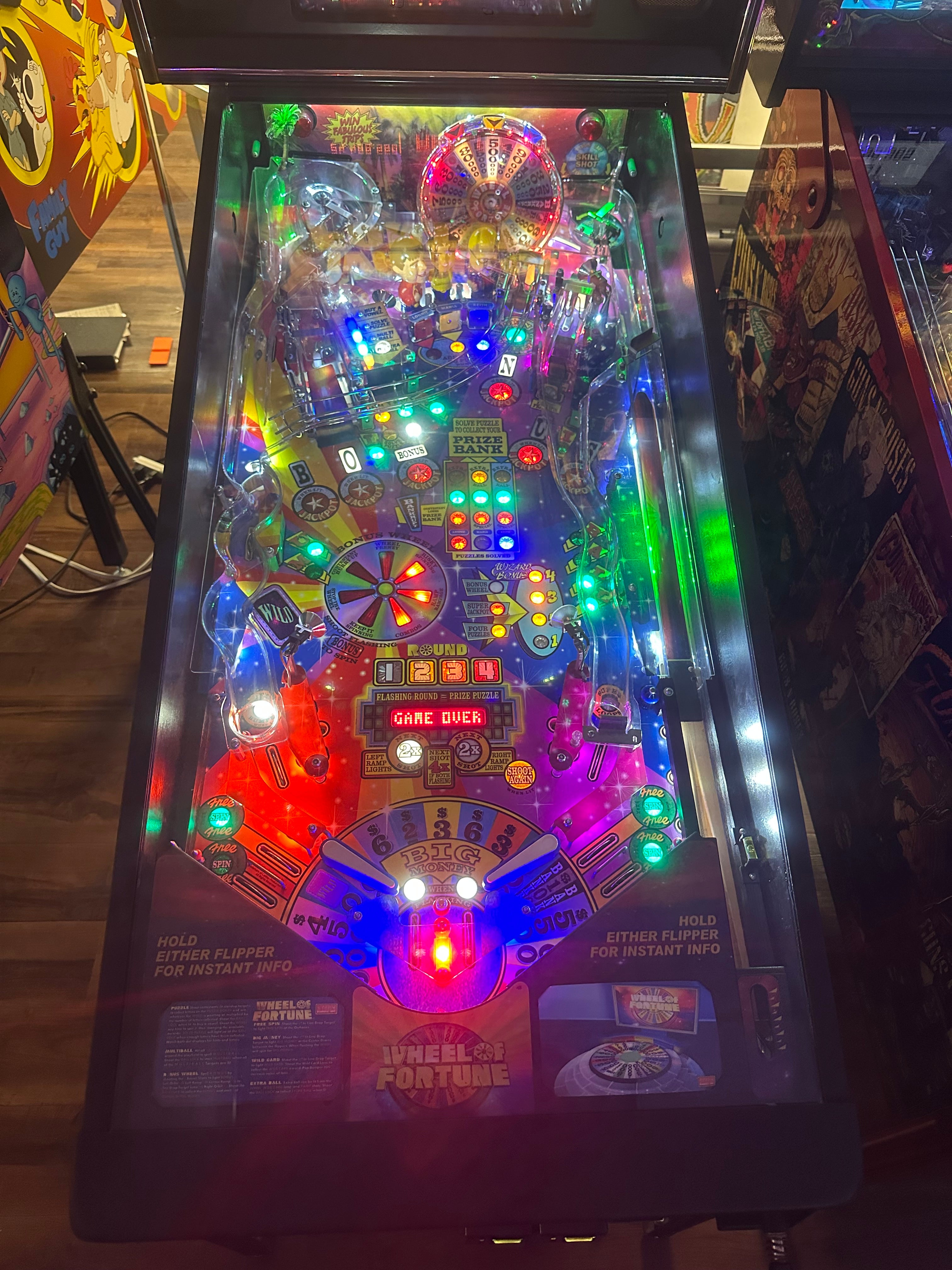 Stern Pinball Wheel of Fortune Pinball Machine