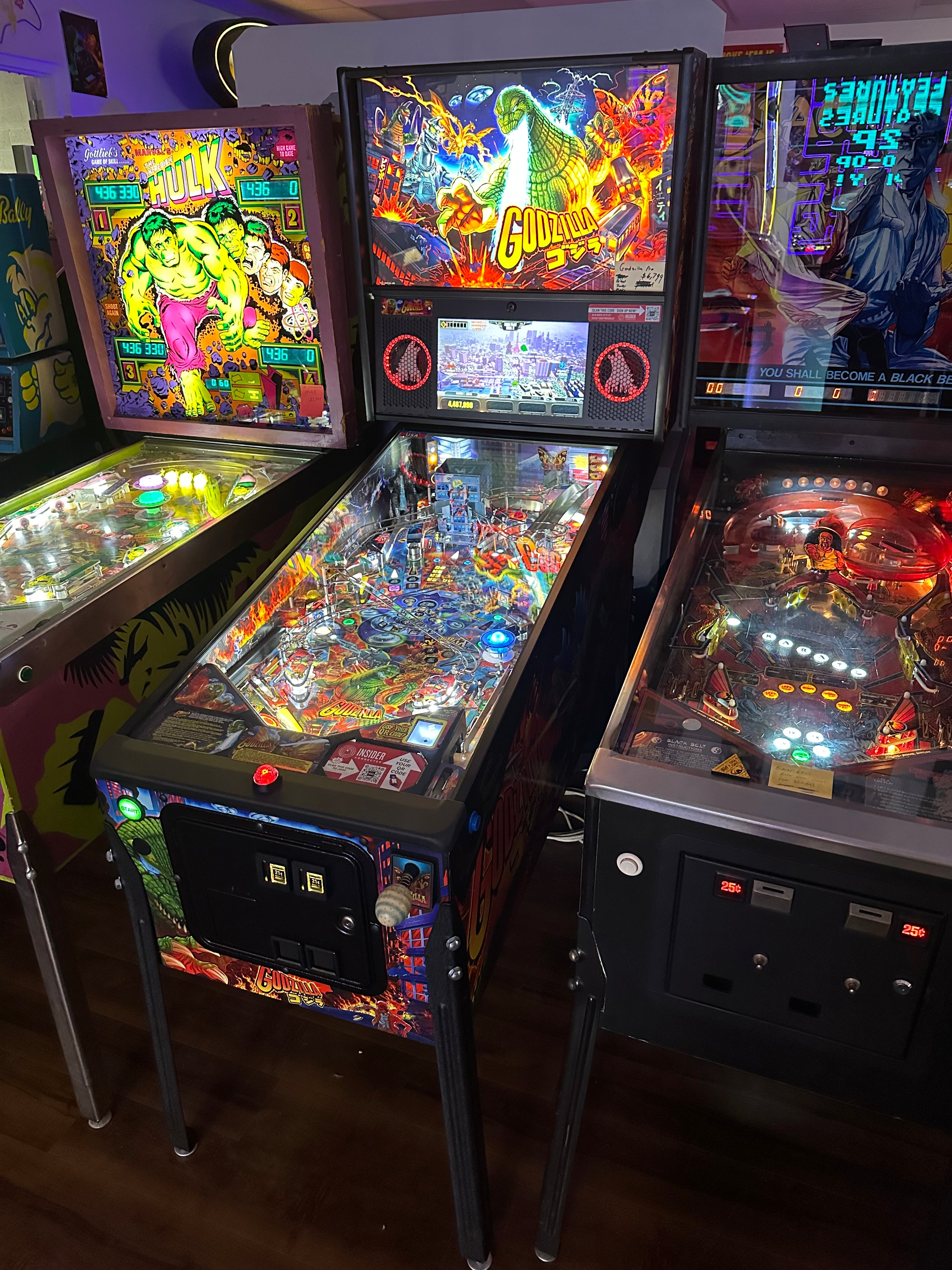 Stern Pinball LOADED Godzilla Pro Pinball Machine