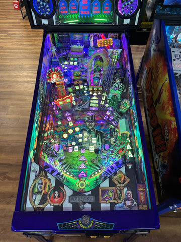 Image of Spooky Pinball Beetlejuice Pinball Machine IN STOCK READY TO SHIP