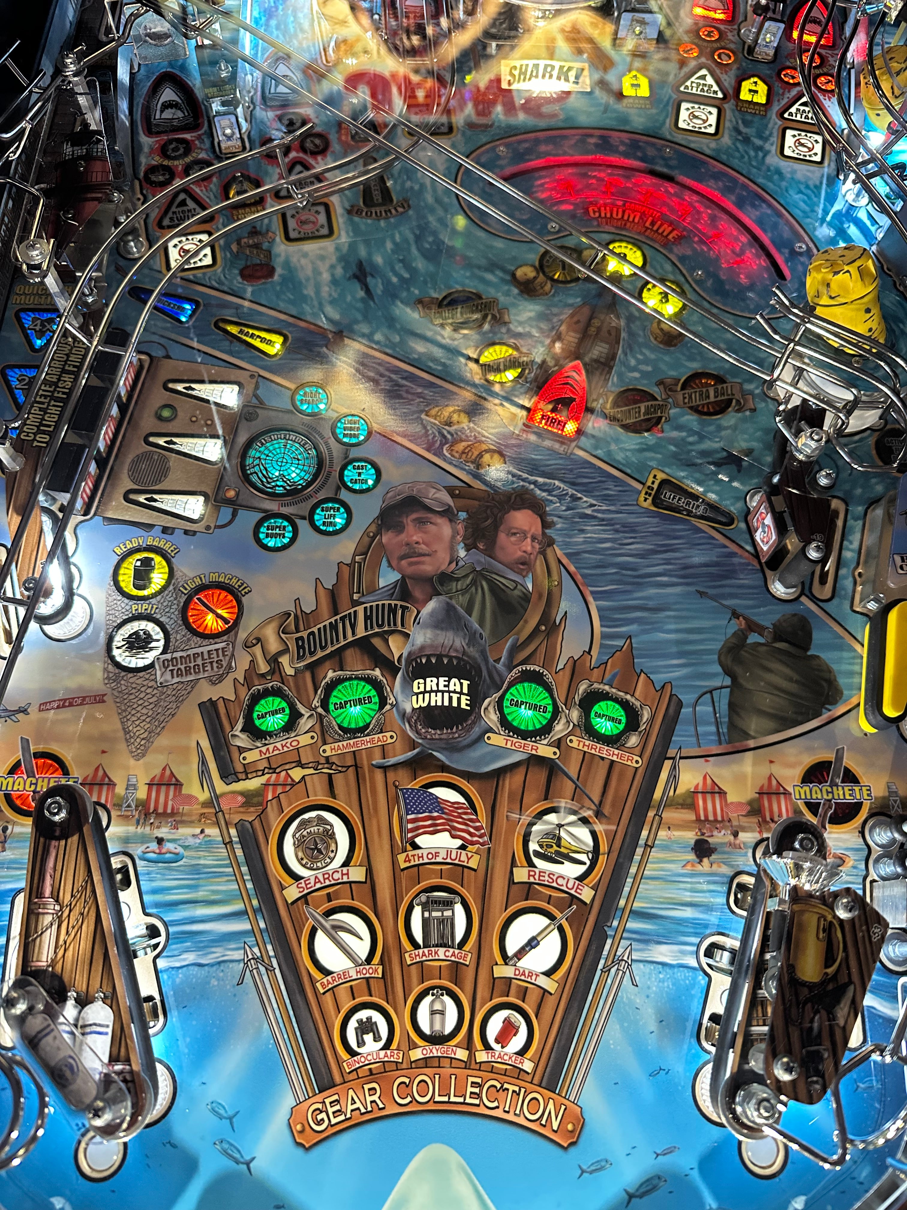 Stern Pinball Jaws Premium Pinball Machine