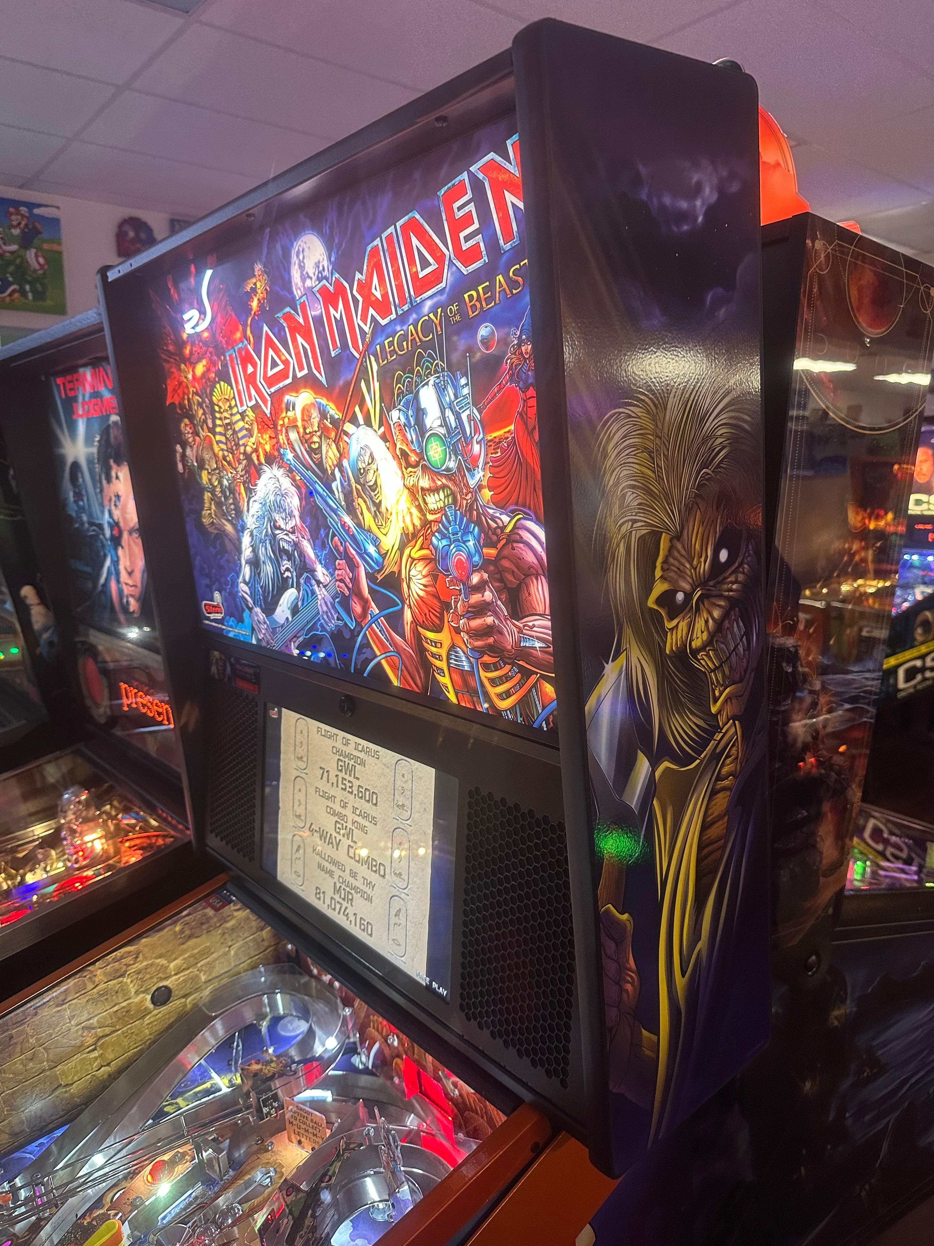 Stern Pinball Iron Maiden Pro Pinball Machine